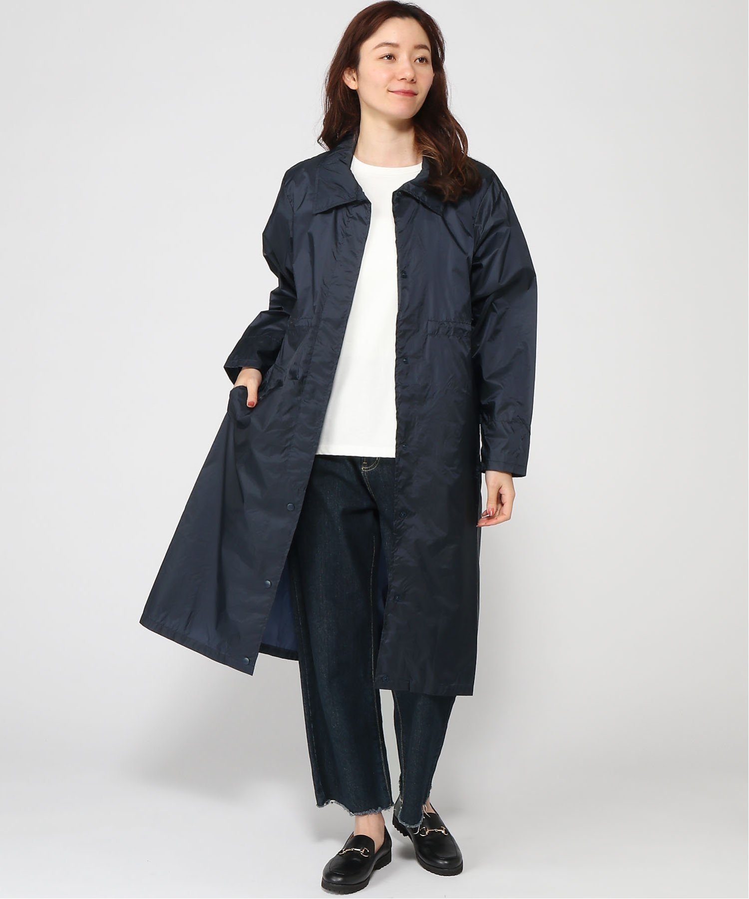 極美品♡グリーンレーベルリラクシング　SC ハッスイ モッズ コート ロング green label relaxing SC ハッスイ ロング モッズコート