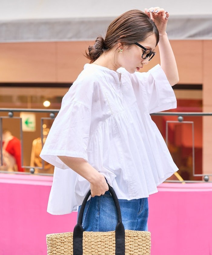 UNITED ARROWS P ミニフリル ニットベスト ユナイテッドアローズ
