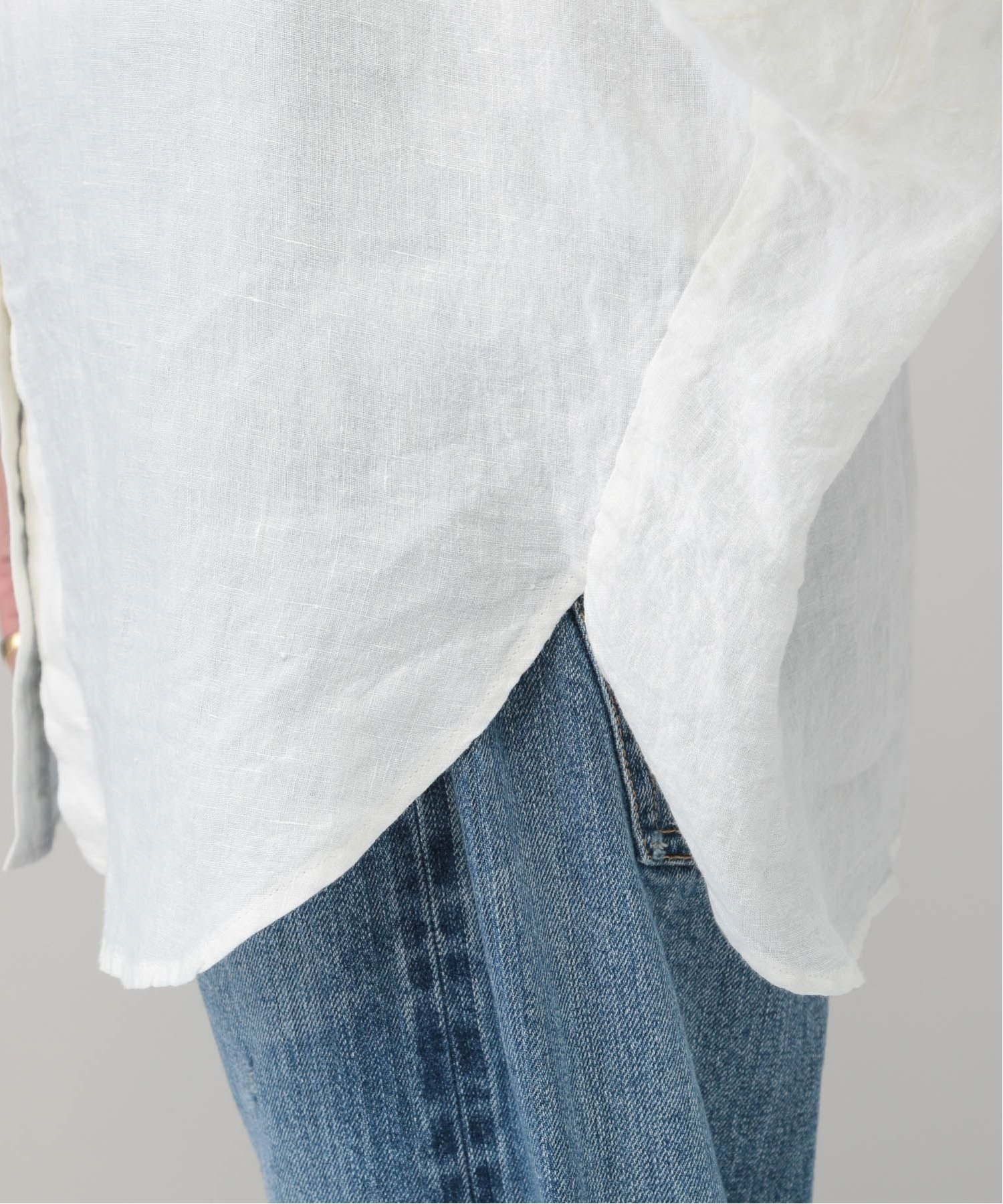 SALE／20%OFF】Curensology ドルマンスリーブリネンシャツ カレン