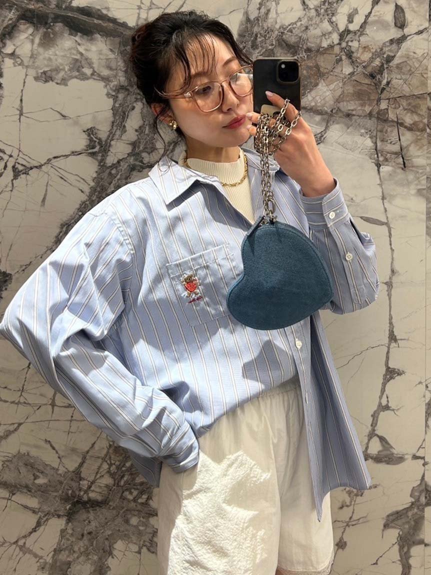 SALE／40%OFF】LILY BROWN Lily Bearロングシャツ リリーブラウン