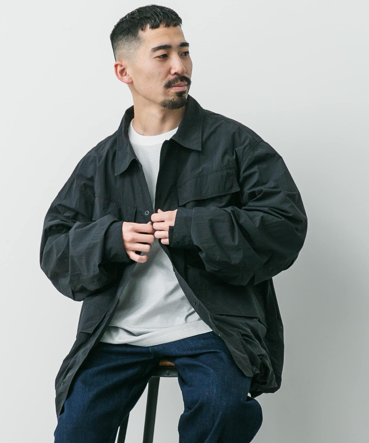 スノーピーク　Nylon Tussah Jacket アーバンリサーチドアーズ SALE／40%OFF】URBAN RESEARCH DOORS 『別注』Snow Peak Apparel*DOORS