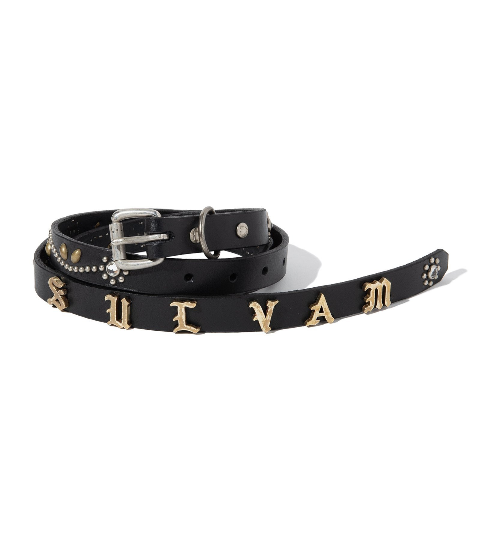 小物 Sefr CIRCLE BELT SEFR | CIRCLE BELT / DARK BROWN ナローレザーベルト – STOCK