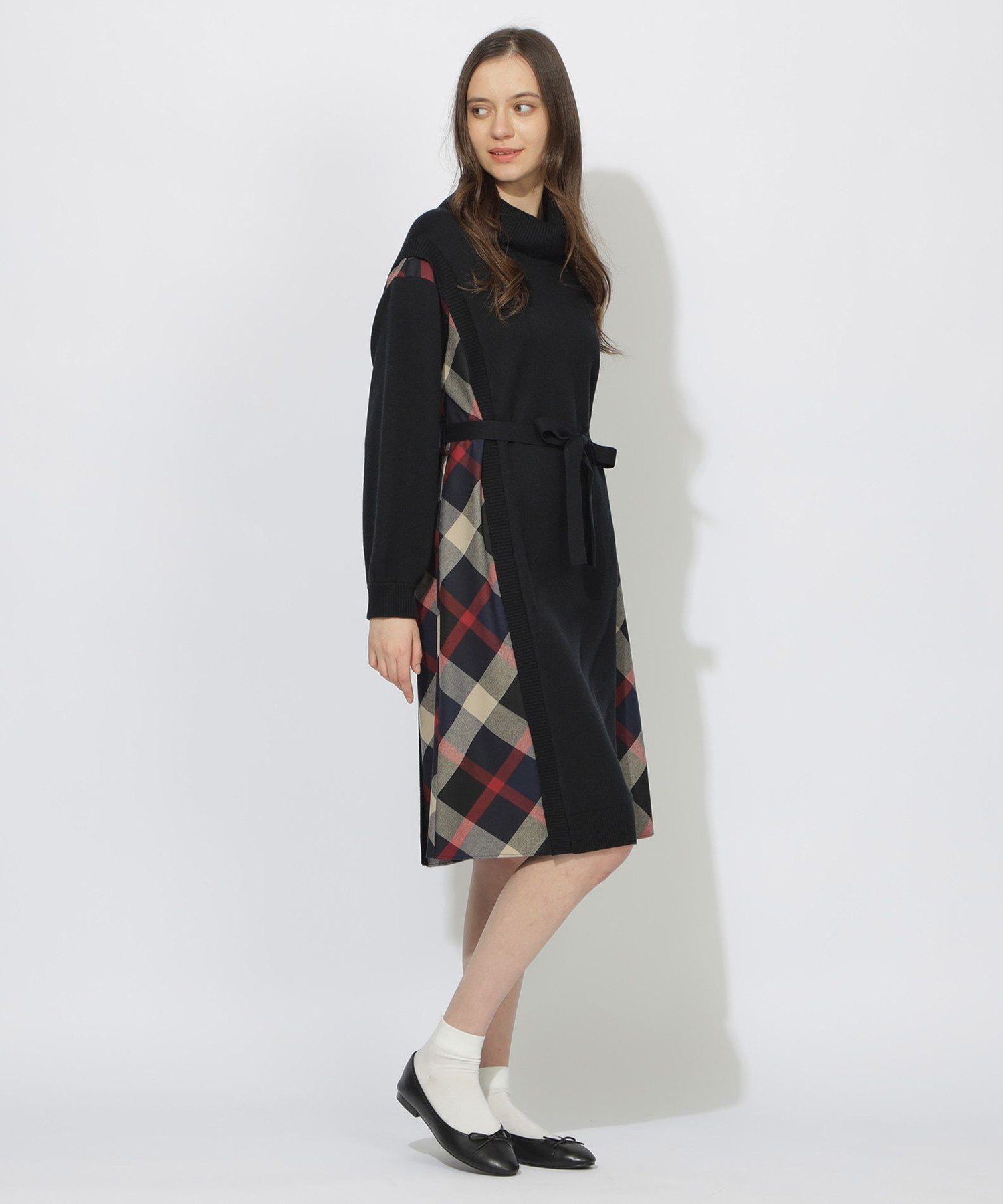 楽天市場】【SALE／21%OFF】【一部店舗限定】ポンチAラインドレス BLUE 