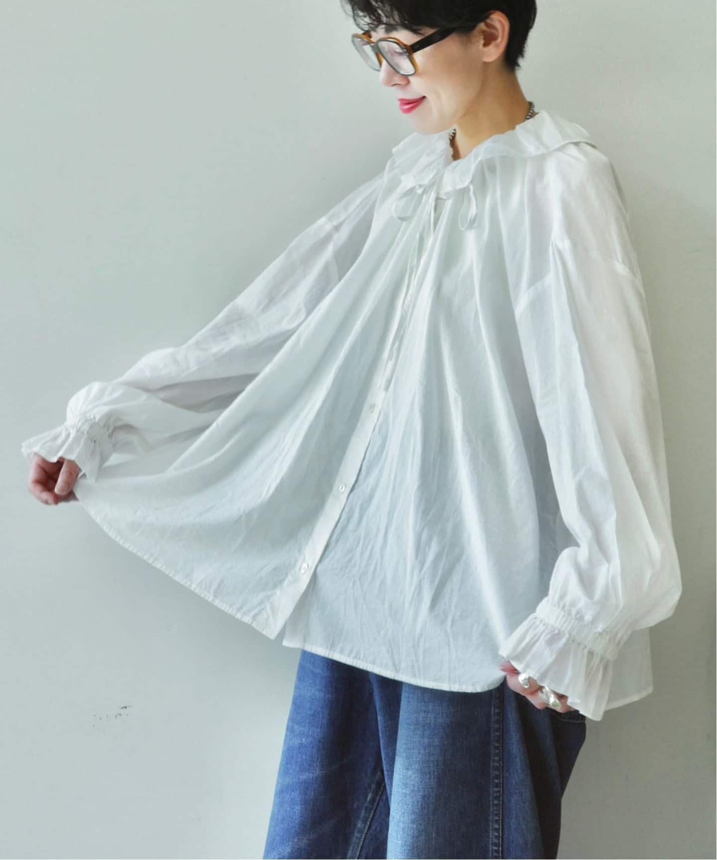 楽天市場】CLワッシャー フリルブラウス journal standard luxe