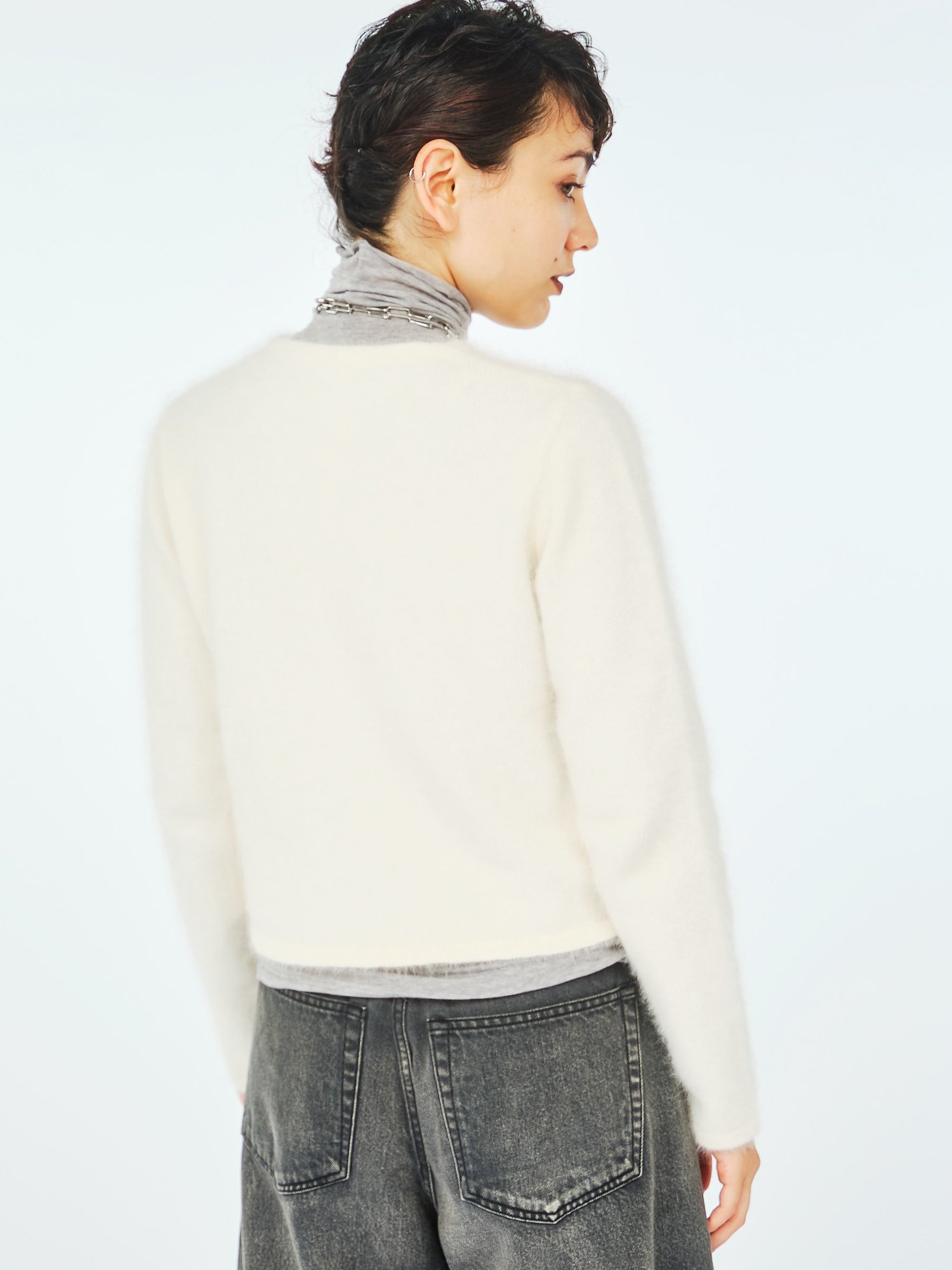 SALE／30%OFF】Whim Gazette 【THE PAUSE】ファーニットクロップド