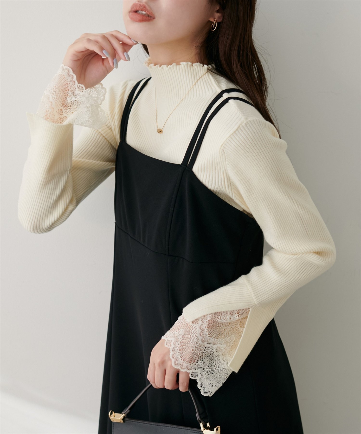 SALE／20%OFF】BEARDSLEY クリンクルドットワンピース