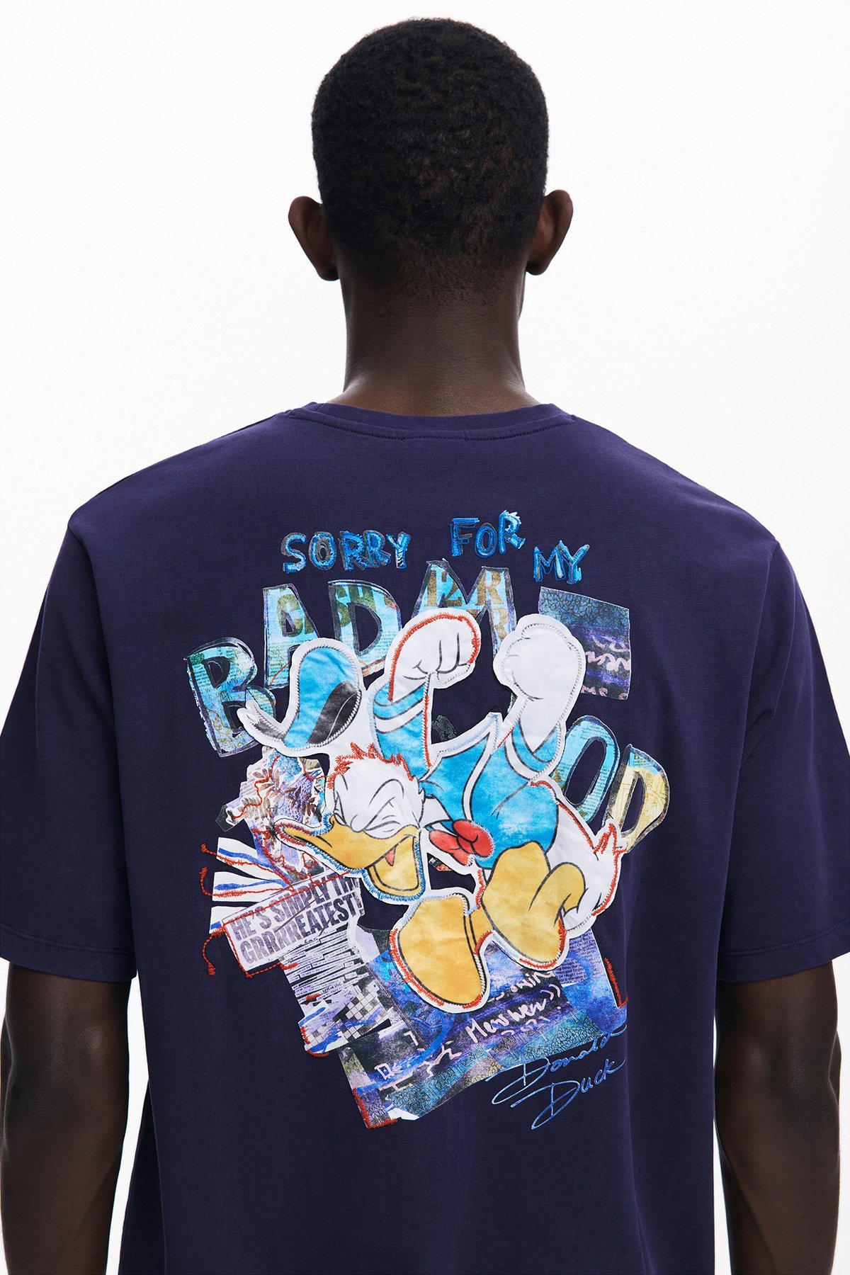 GUCCI グッチ ディズニーコラボ ドナルド 半袖 Tシャツ ワッペン GUCCI□【セール】国内発□×Disneyコラボ ドナルドTシャツ
