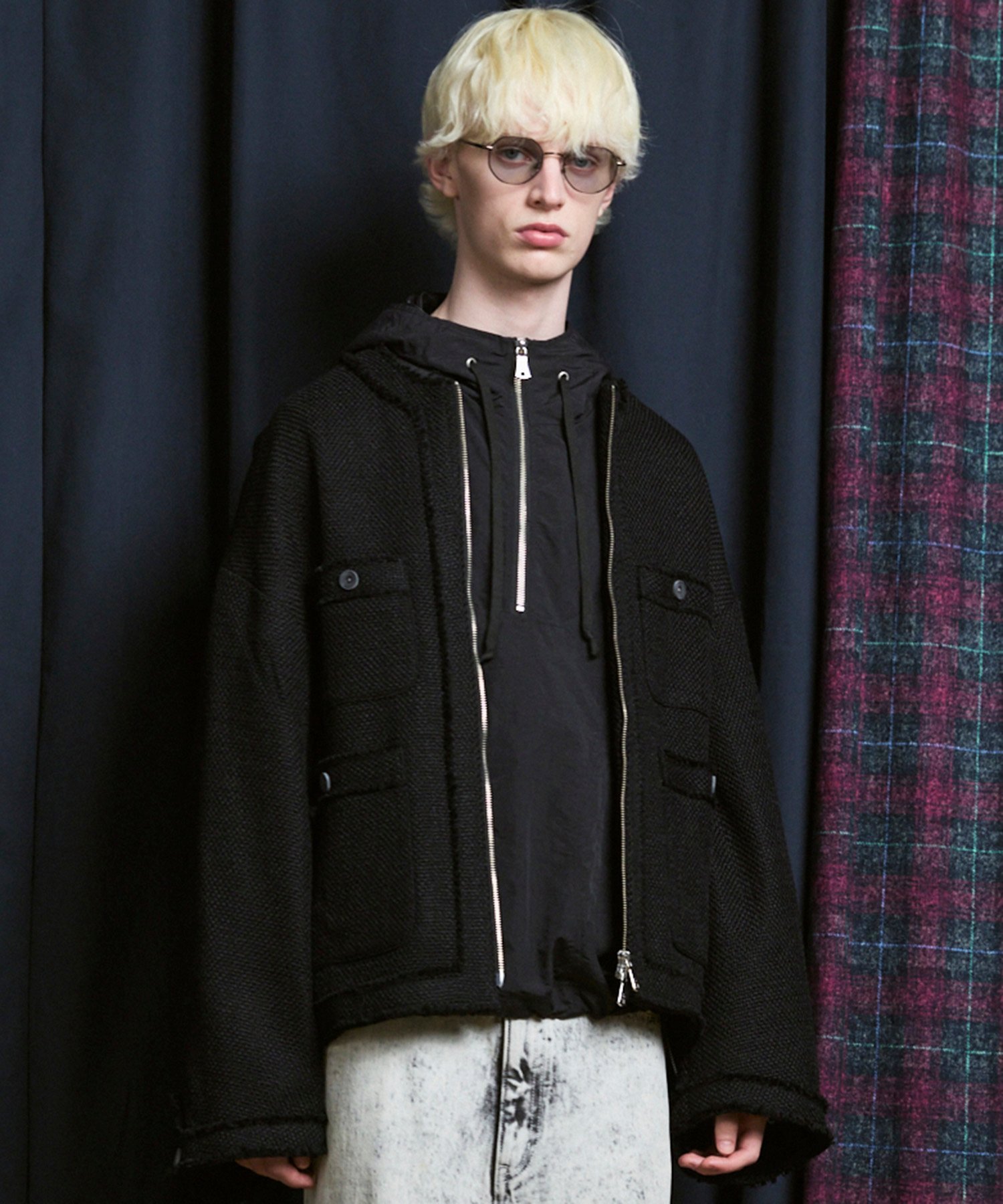 楽天市場】Maison Margiela ノーカラーシングルジャケット メゾン