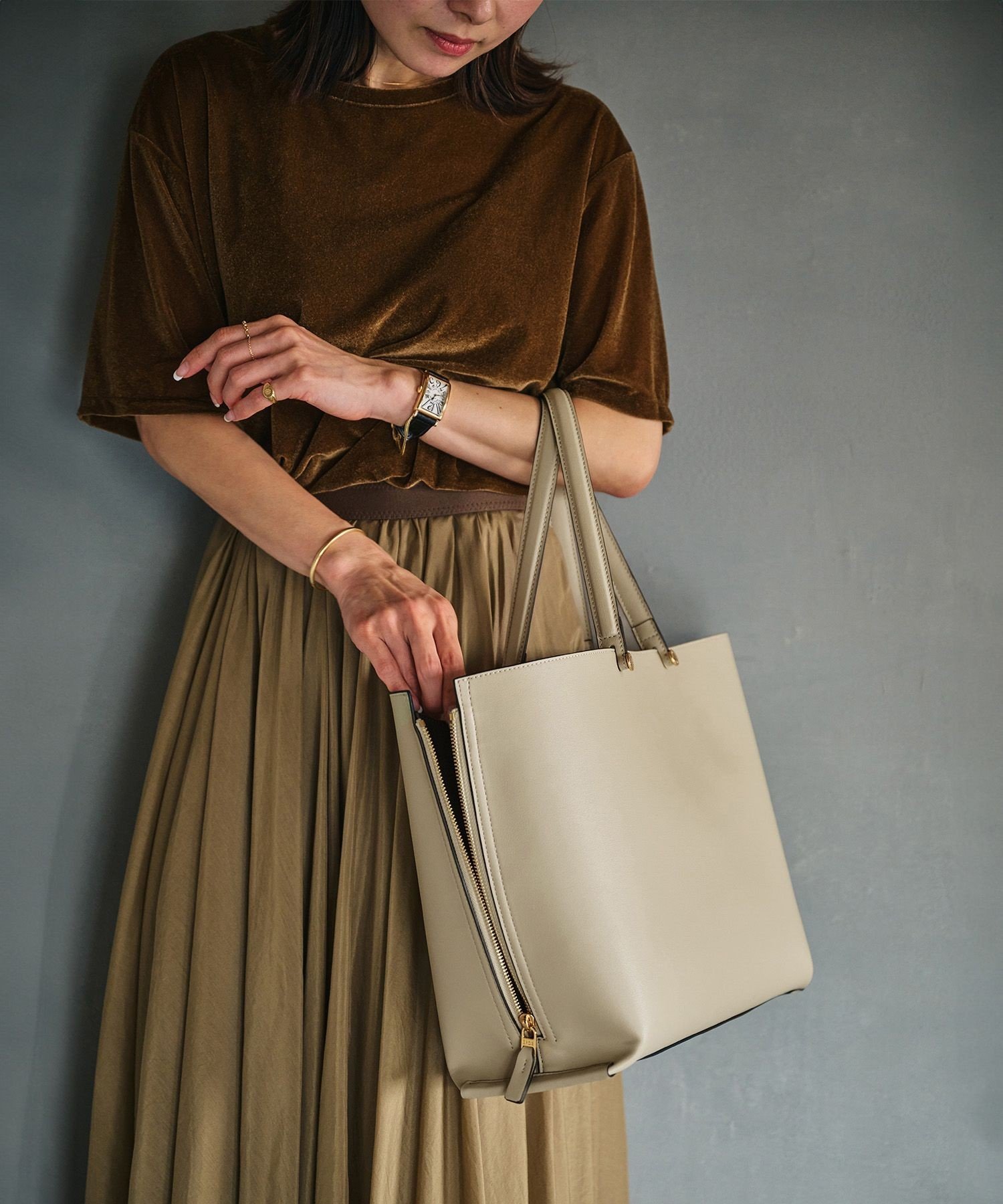 楽天市場】【A4対応】【E'POR】Y BAG Wide【通勤】 ROPE' ロペ バッグ