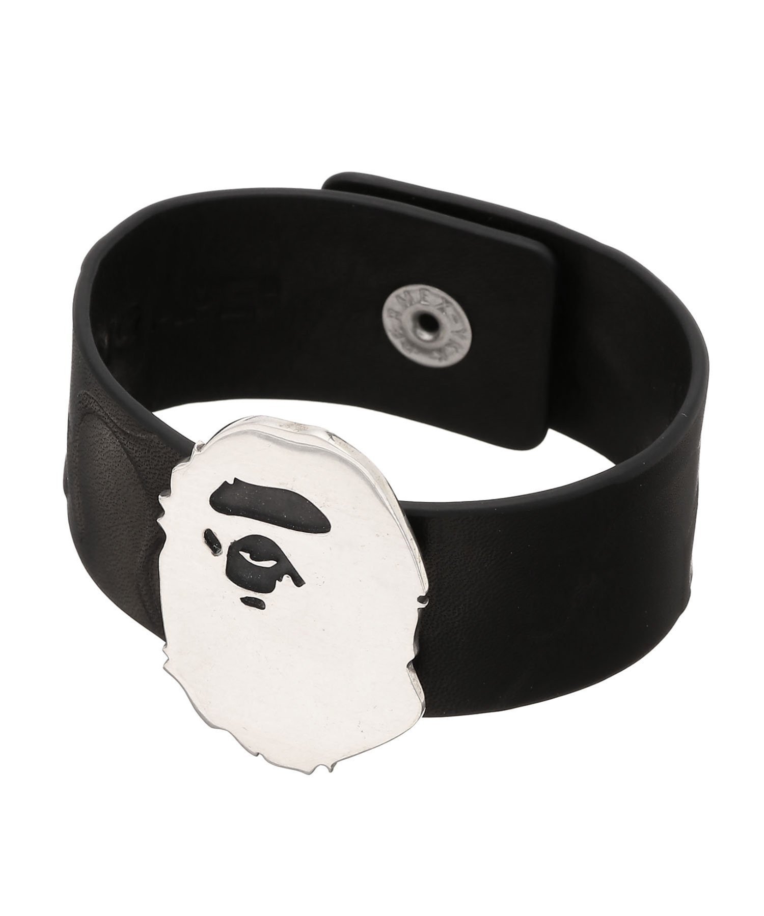 楽天市場】A BATHING APE APE HEAD FAT BRACELET ア ベイシング