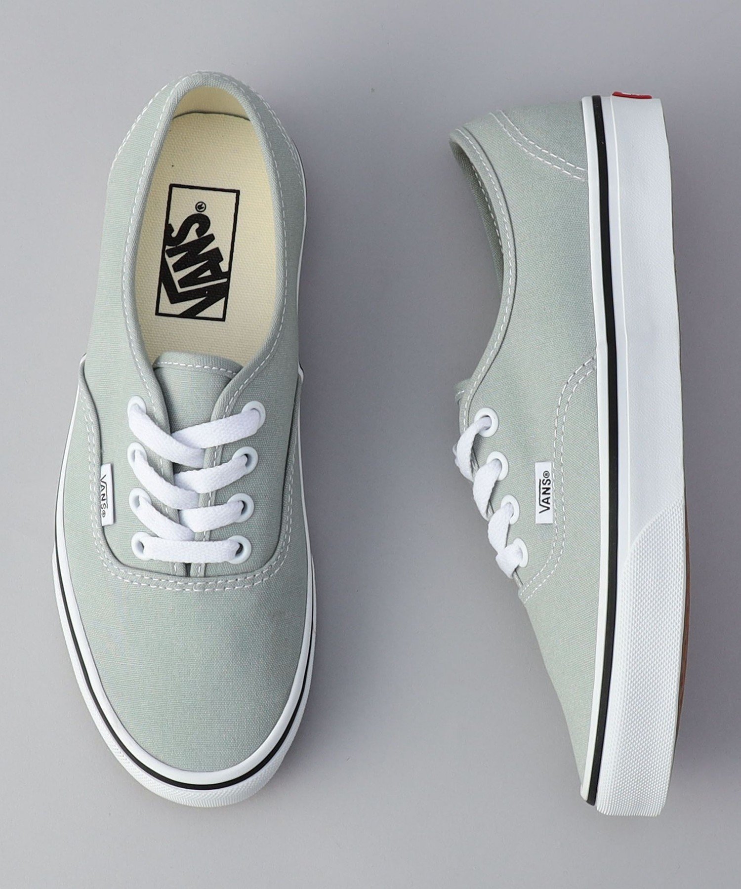 スニーカー ^VANS^ Authentic Canvas Suede Block Grey VN0A2Z3ZBXC1 楽天市場】バンズ VANS Authentic Canvas/Suede Block Gray