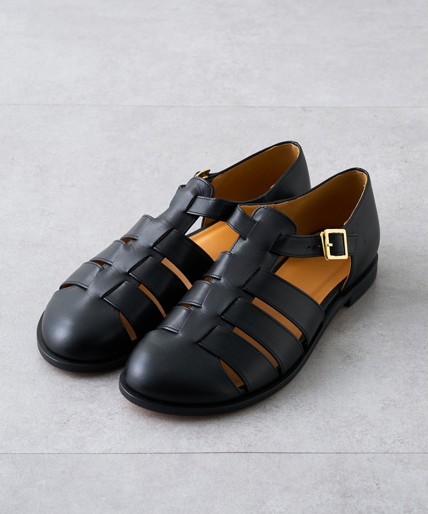 【SALE／50%OFF】Whim Gazette 【Hoaw.】グルカサンダル ウィム ガゼット シューズ・靴 その他のシューズ・靴 ブラック ホワイト【送料無料】