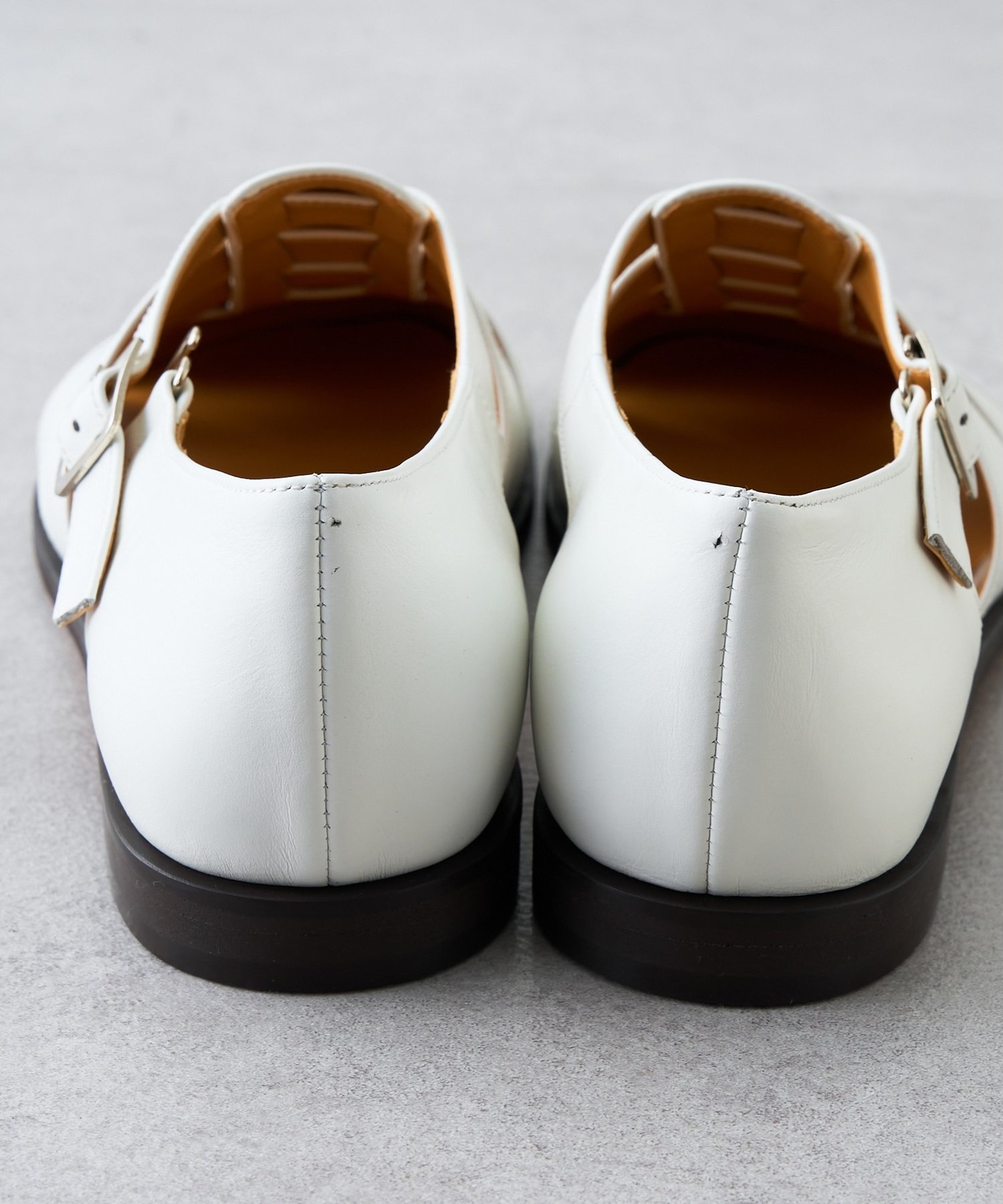 【SALE／50%OFF】Whim Gazette 【Hoaw.】グルカサンダル ウィム ガゼット シューズ・靴 その他のシューズ・靴 ブラック ホワイト【送料無料】