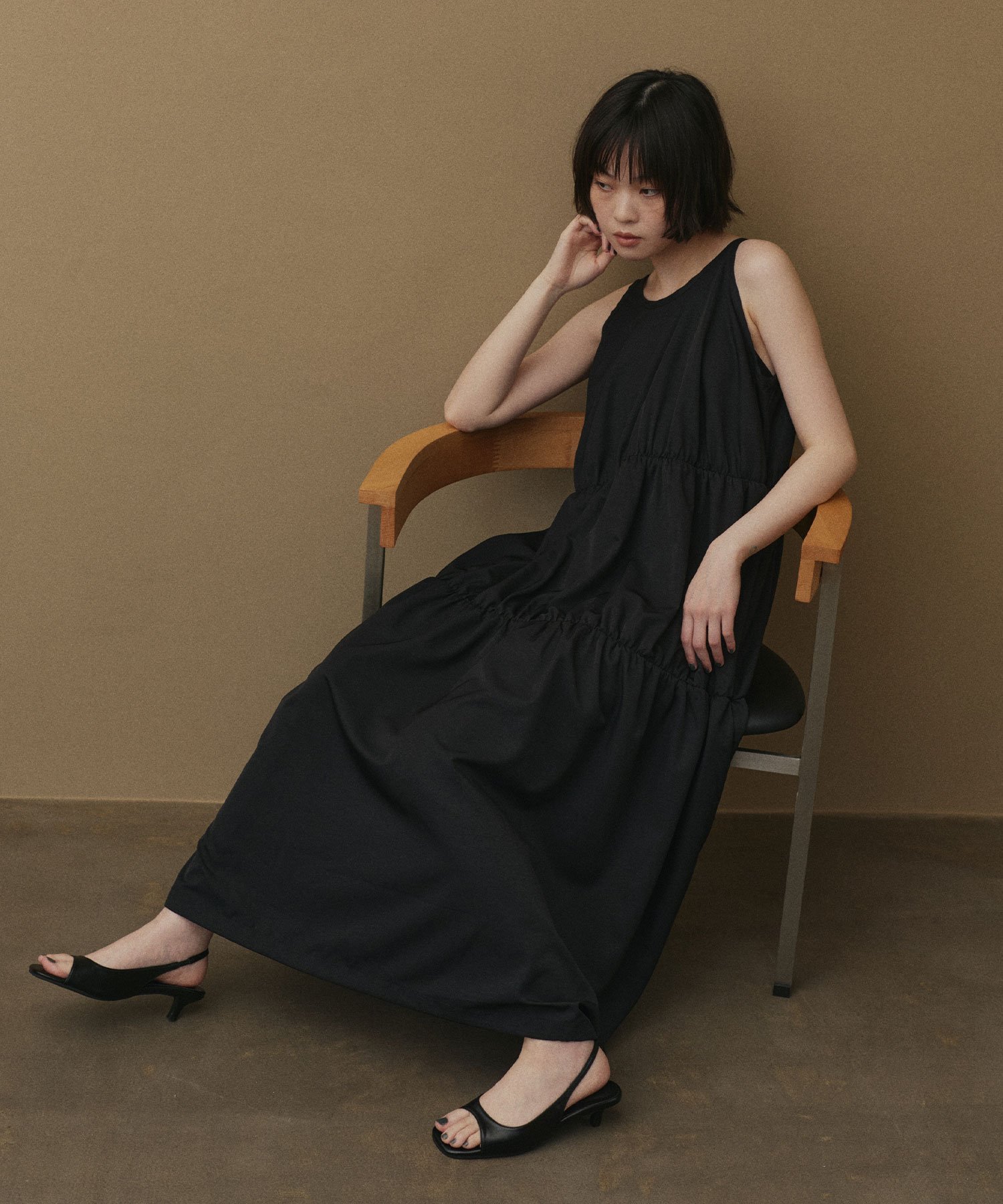 UNITED ARROWS 【別注】＜MARIHA＞セレナーデ ドット マキシワンピース