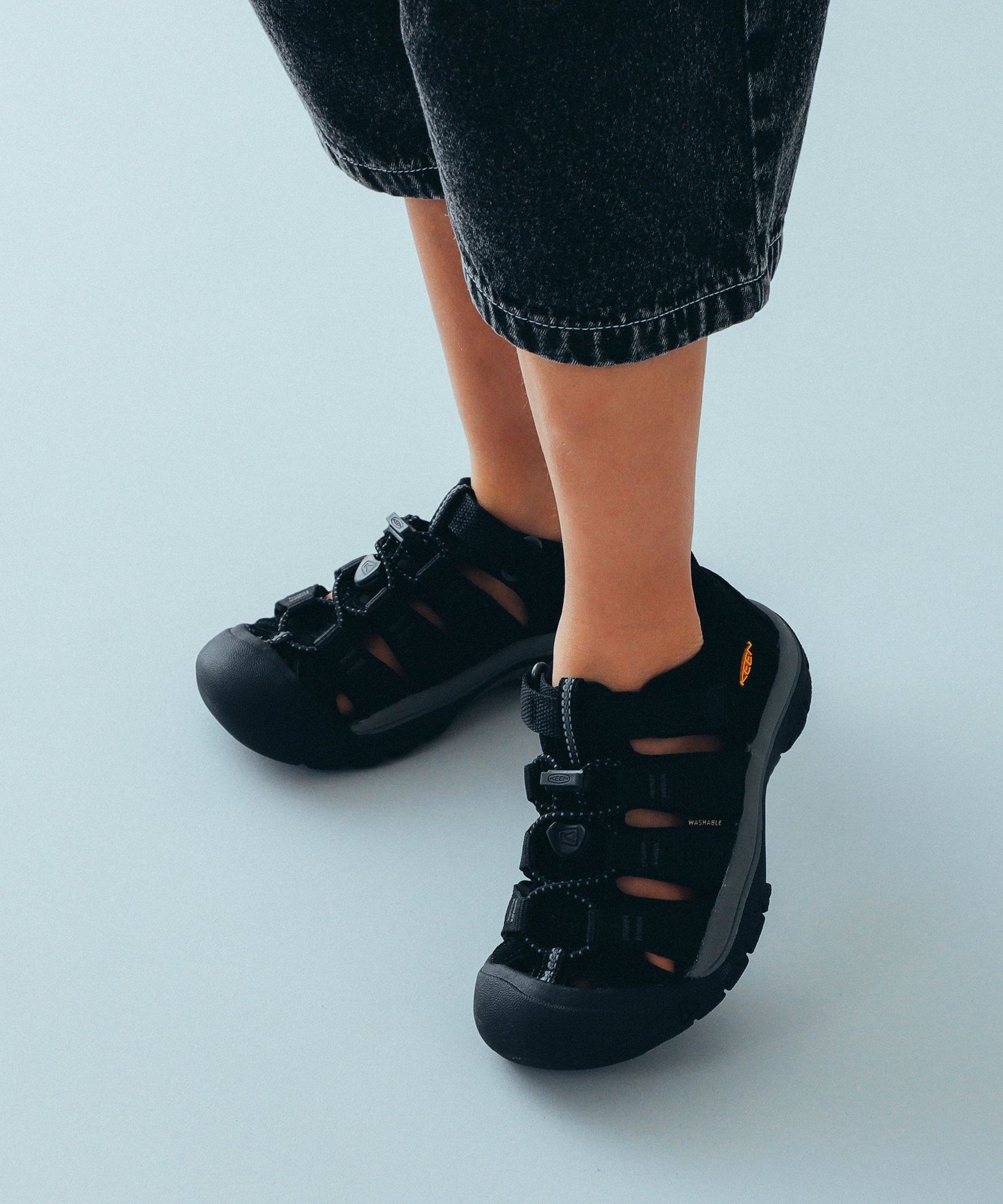 こども ビームス KEEN / キッズ Newport H2 サンダル(15~23.5cm) コドモ ビームス シューズ・靴 スニーカー オレンジ ブラック パープル ブルー【送料無料】画像