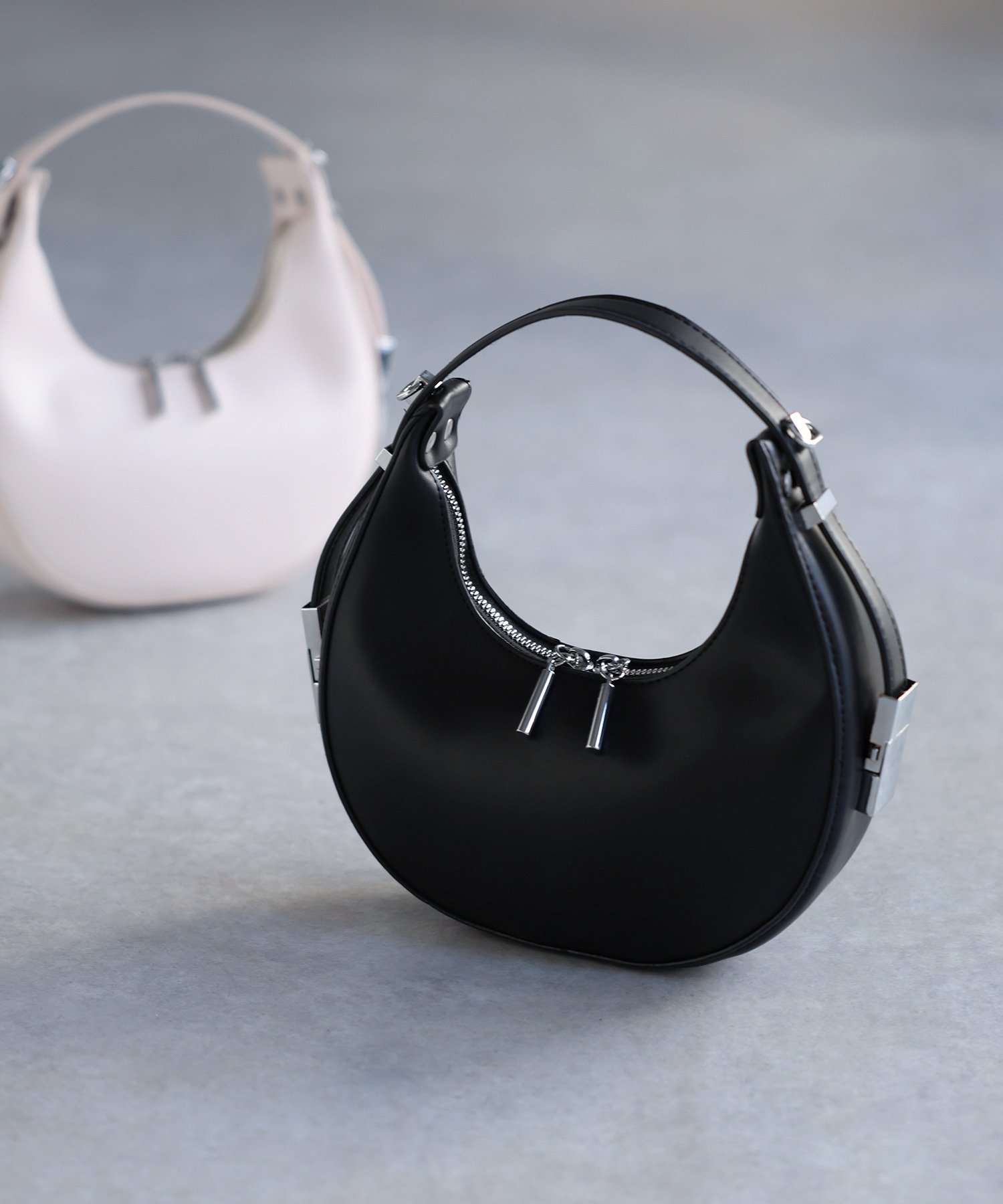 楽天市場】ホーボーバッグ レディース 三日月 ハーフムーン バッグ