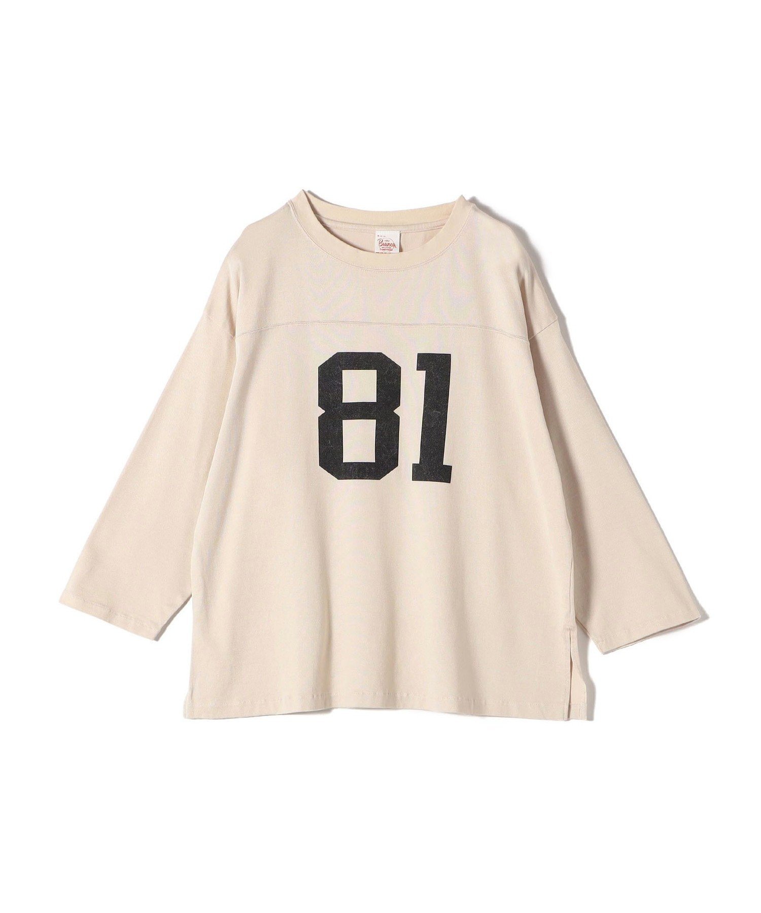【SHIPS別注】81BRANCA:ナンバリング TEE