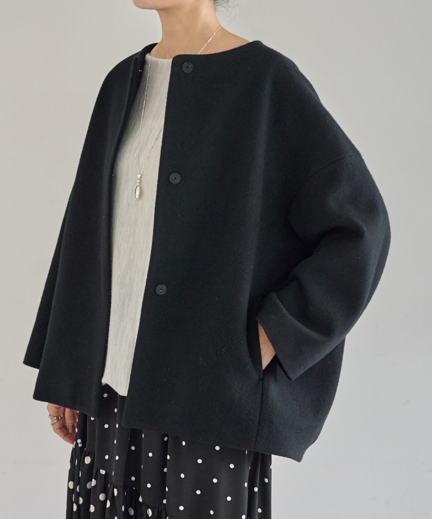 楽天市場】Ballsey ボールジィ｜ウールカシミヤビーバー ショート