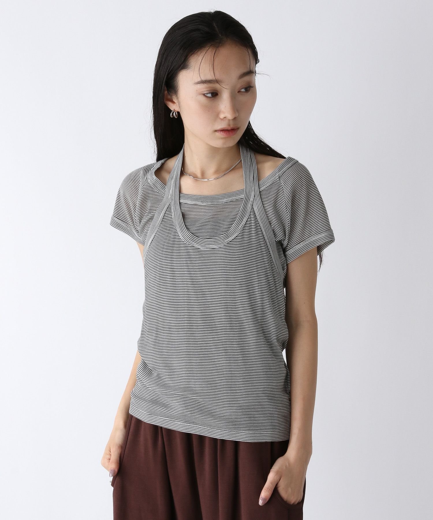 楽天市場】【SALE／20%OFF】アシメネックタンク JEANASIS