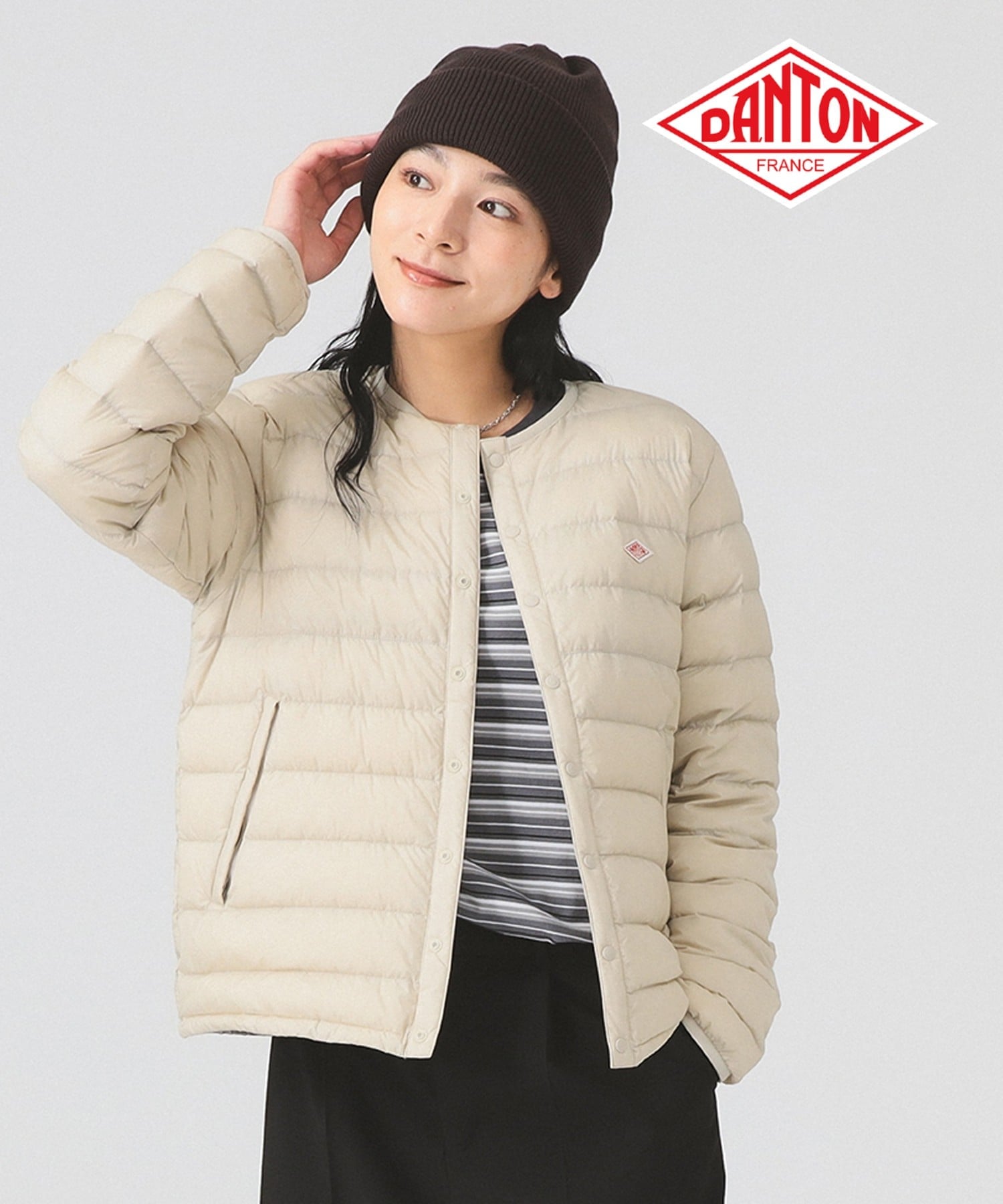 送料無料】 ne Quittez pas ヌキテパ コットンジャガードコンビ