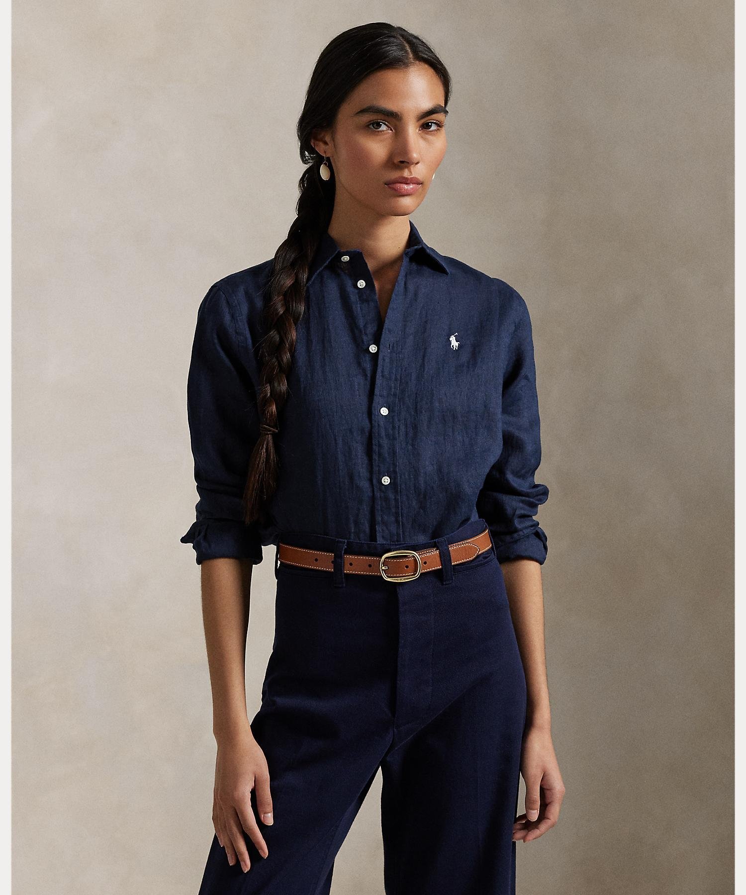 楽天市場】POLO Ralph Lauren ポロ ラルフローレン リネンシャツ