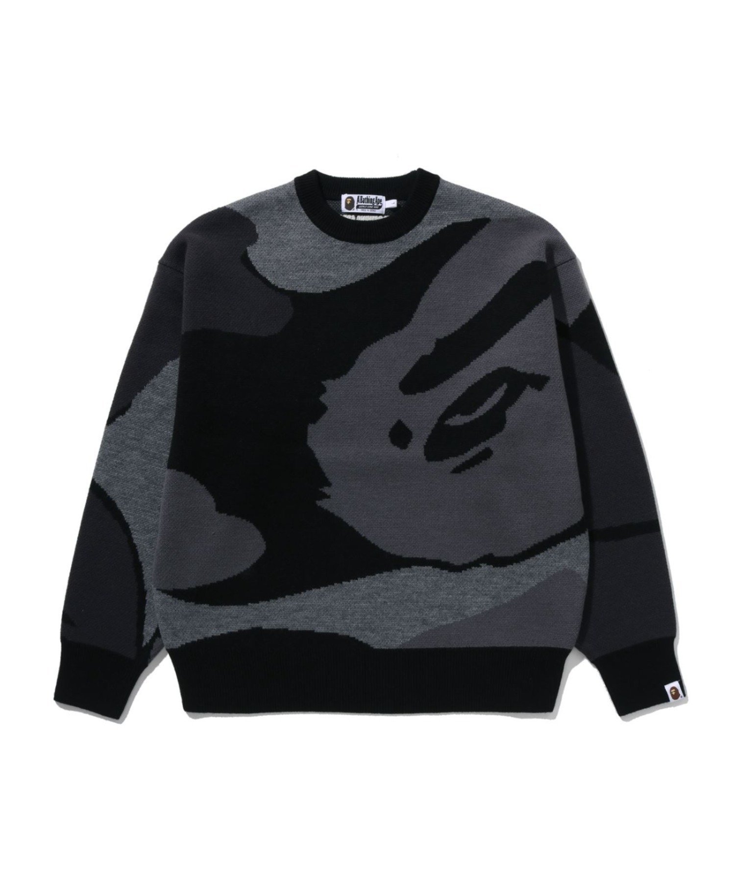 楽天市場】A BATHING APE APE FACE KNIT M ア ベイシング エイプ