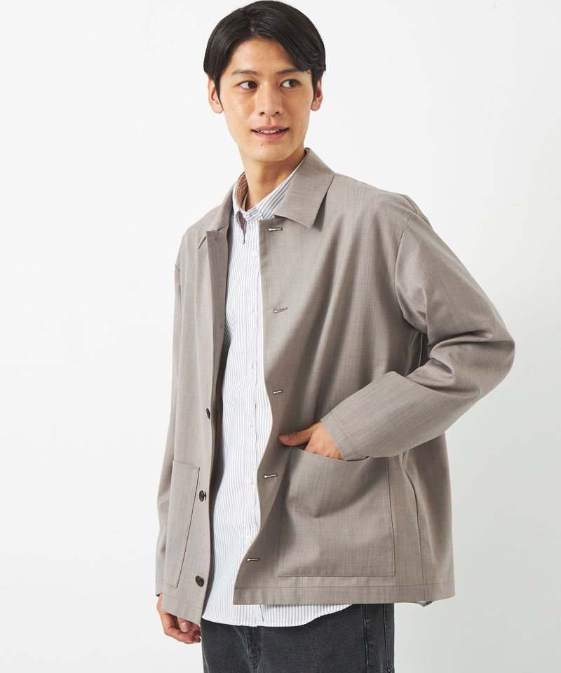 TWサージ カバーオール UNITED ARROWS Mサイズグレー