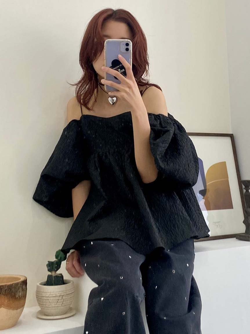 SALE／30%OFF】LILY BROWN 3wayジャガードペプラムビスチェ リリー