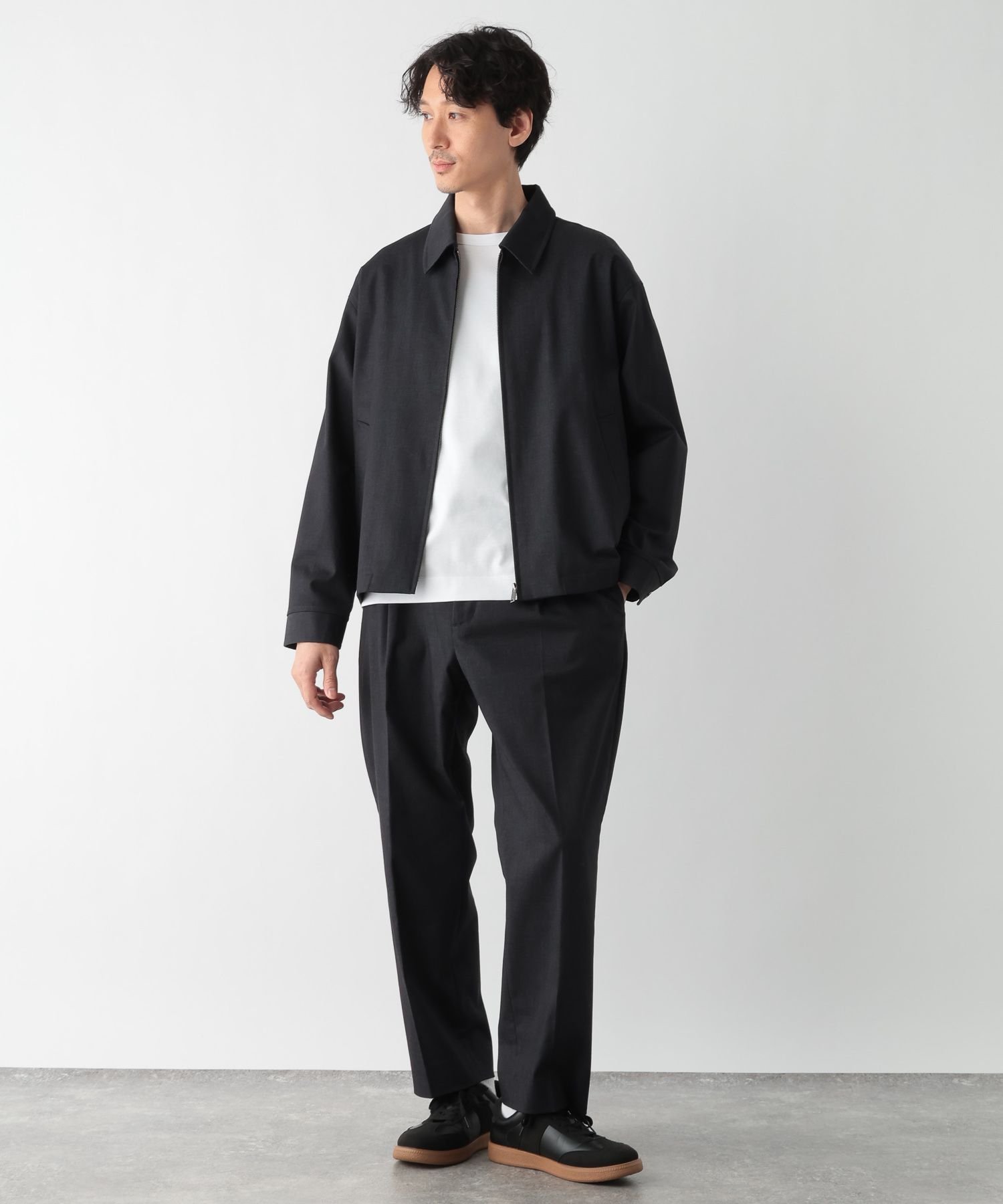 SALE／50%OFF】GLOBAL WORK アーバンデニムZIPブルゾン/147027