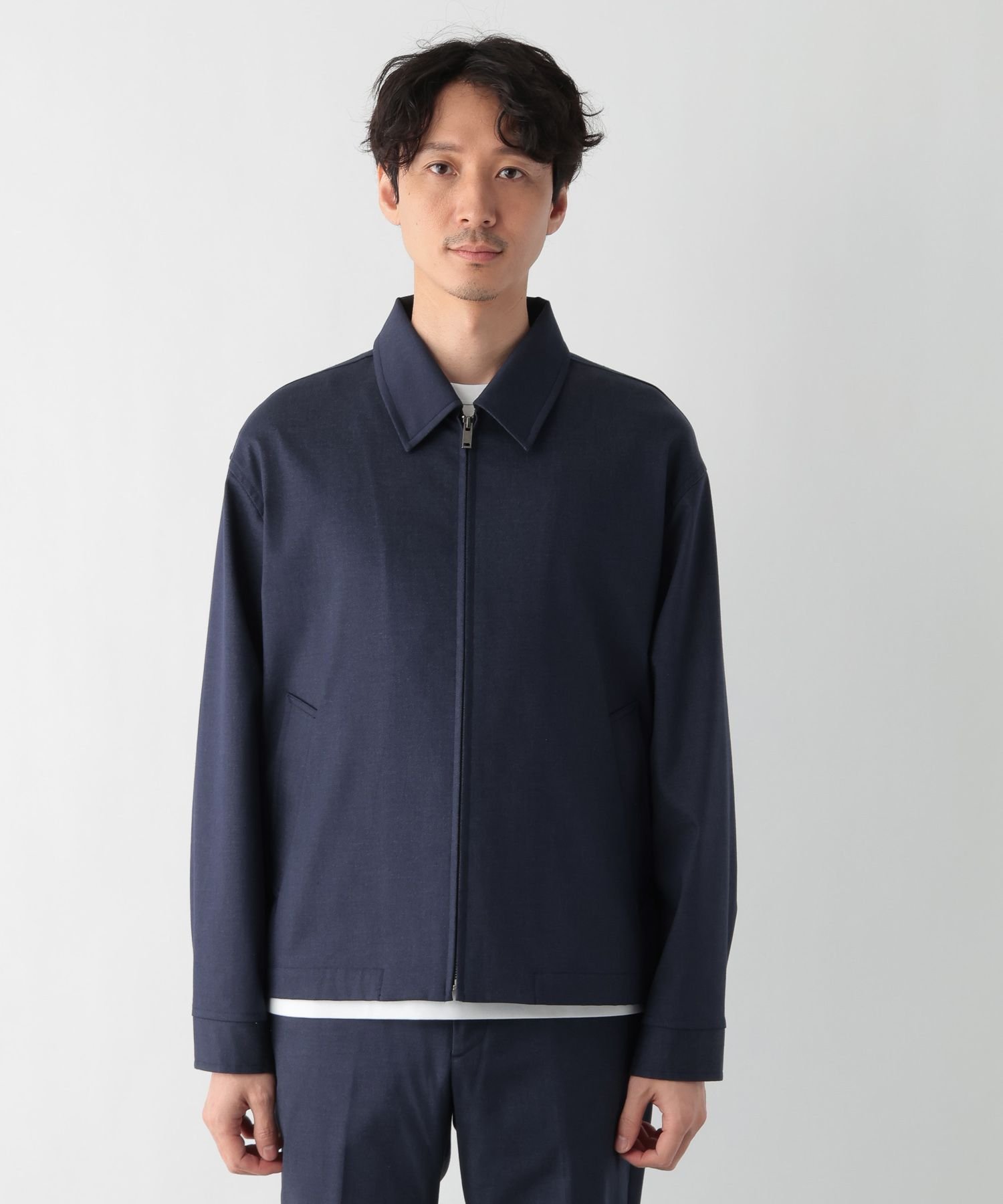 SALE／50%OFF】GLOBAL WORK アーバンデニムZIPブルゾン/147027