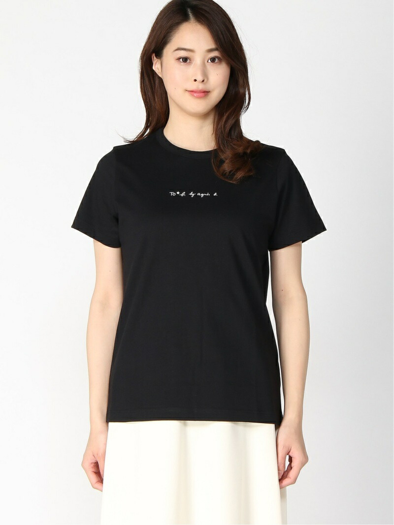 W Wr12 Tシャツ Agnes B アニエスベー カットソー Tシャツ ブラック