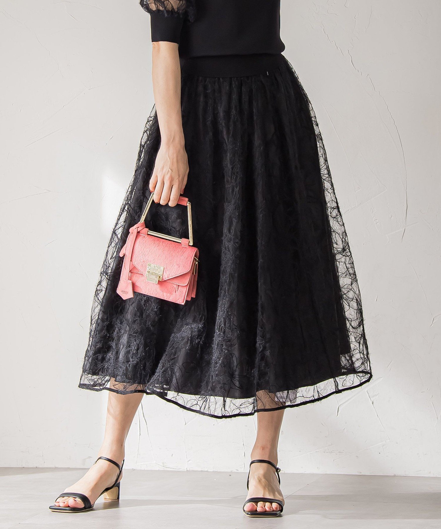 楽天市場】【SALE／30%OFF】ナチュラルオーガンジースカート Viaggio