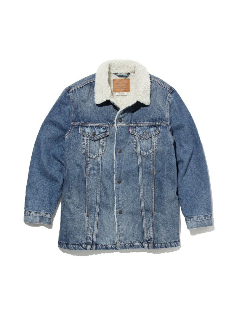 levi's long sherpa jacket