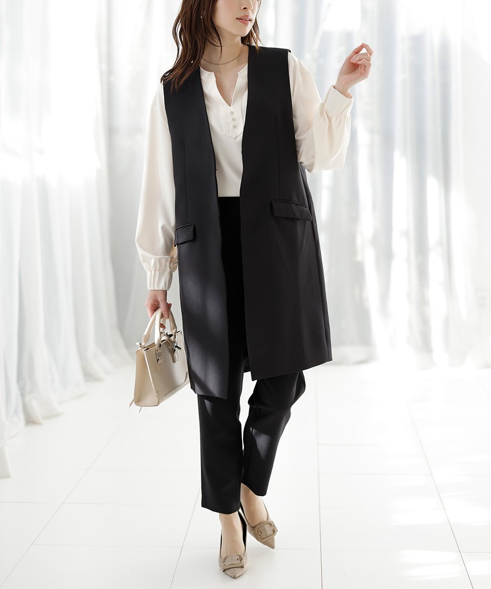 RANAN セットアップ ロングジレ　フォーマル SALE／8%OFF】Ranan Ranan/(W)＜2点セット＞ロングジレ