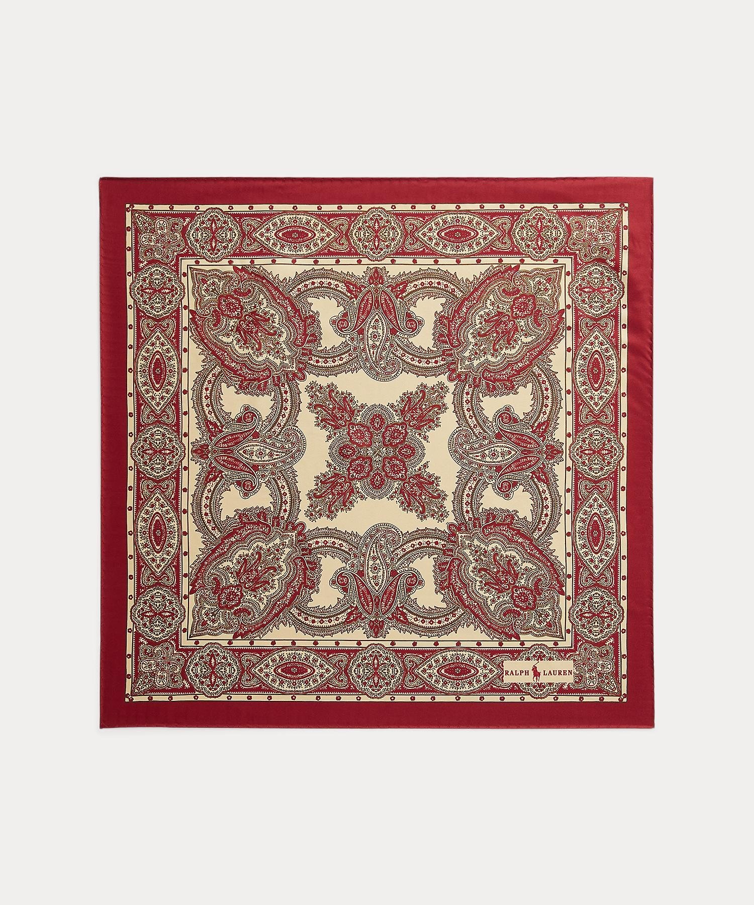 Meomeo】RRL ペイズリーバンダナ 赤 Meomeo様専用】RRL ペイズリー