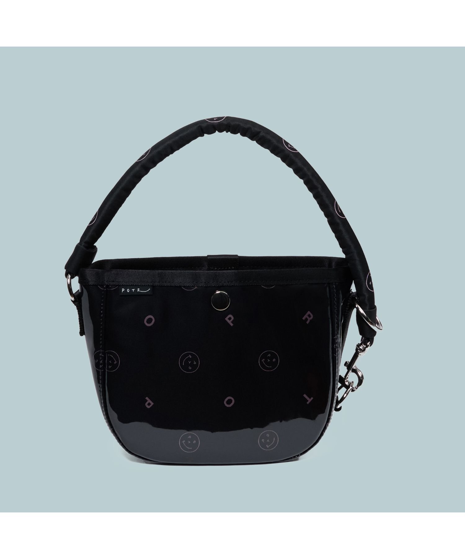 【商品レビューで＋5％】POTR グロス ラウンドバッグ ミニ 993-15205 GLOSS ROUND BAG MINI ハンドバッグ トートバッグ 手持ち 肩掛け 小さめ ジャカード織り PVC 楽天市場】POTR グロス ラウンドバッグミニ 993-15205 : ぶんぐはうす 大山