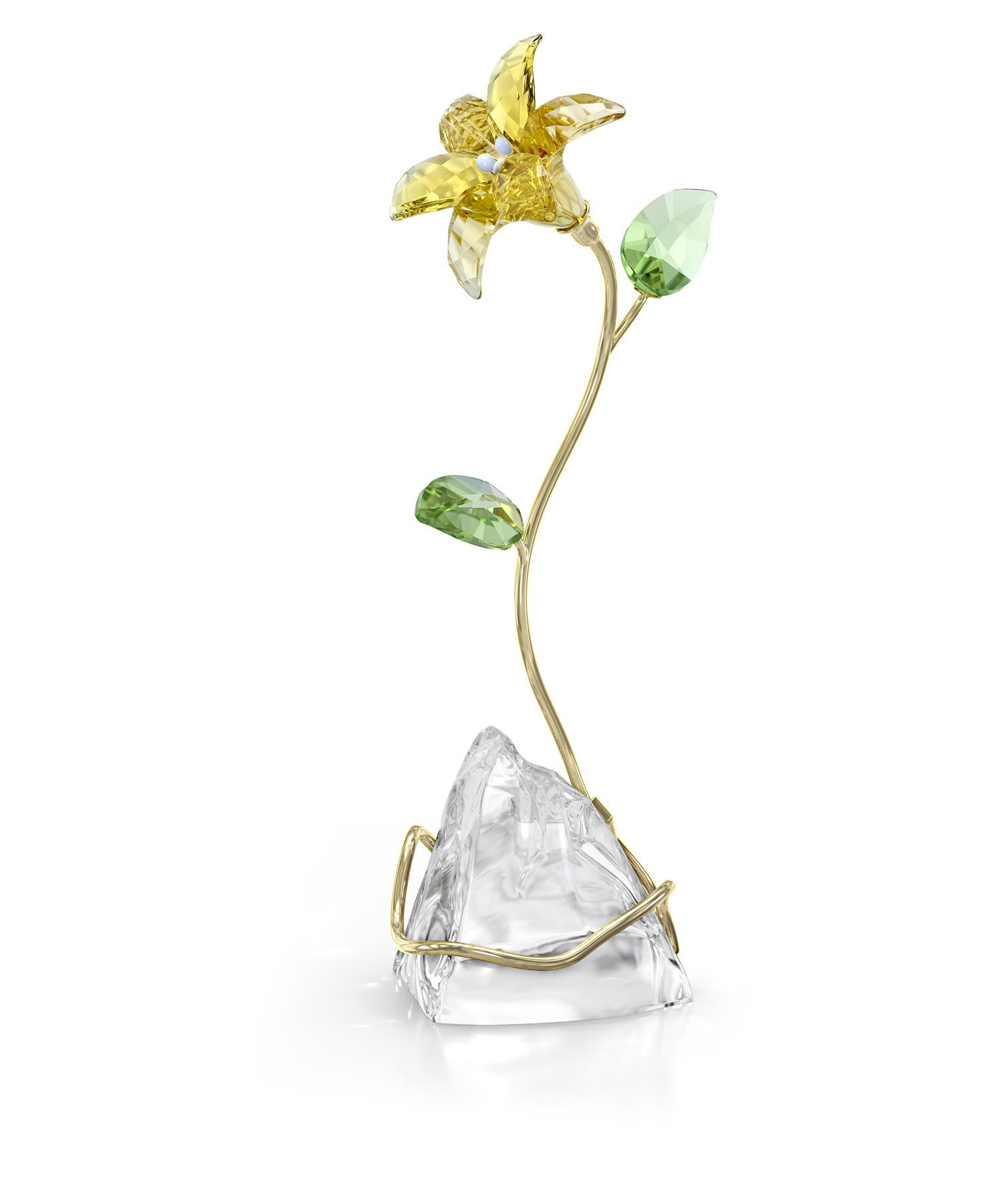 楽天市場】スワロフスキー 忘れな草 ブルー 花 L ラージ 置物