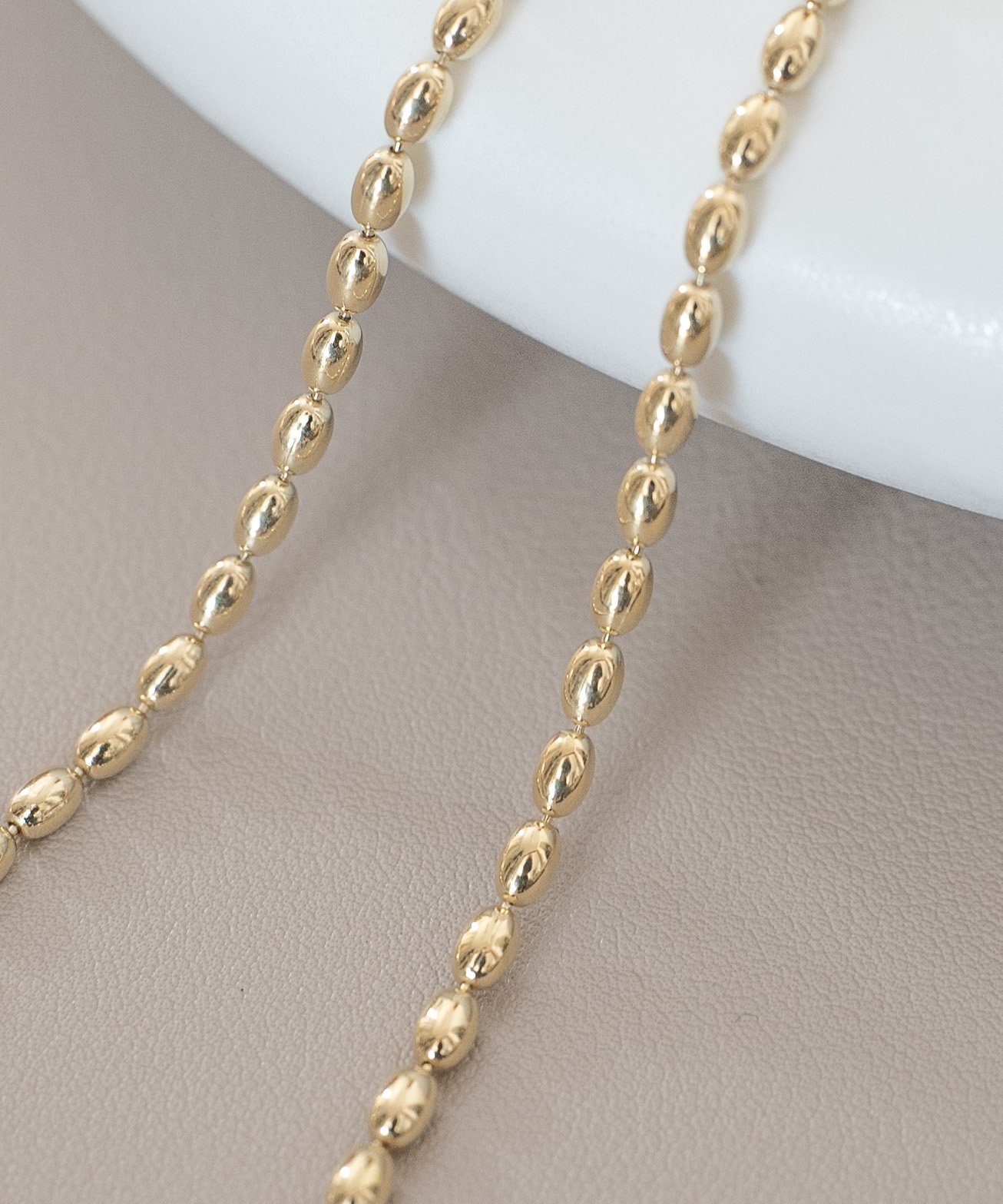 楽天市場】シルバー 925 オーバルリンクチェーン カット ネックレス