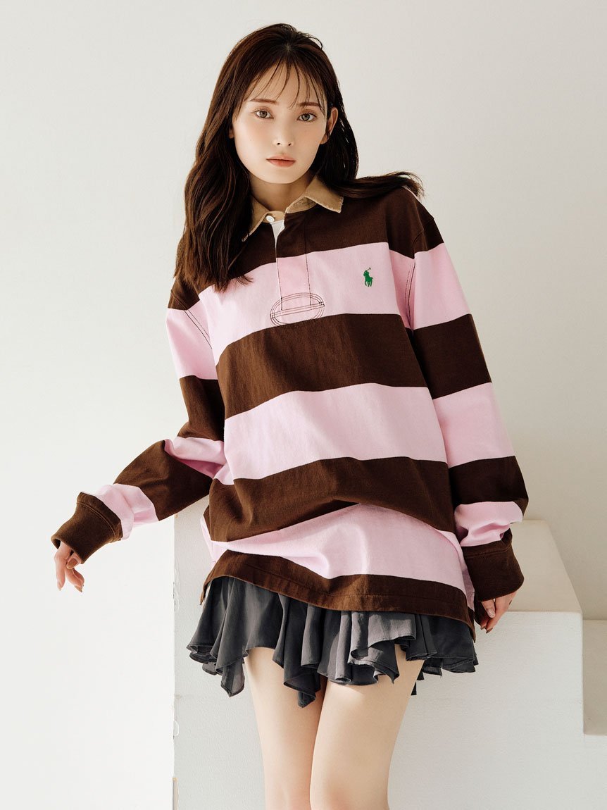 SNIDEL POLO RALPH LAUREN ラグビーシャツ SALE／40%OFF】SNIDEL 【POLO RALPH LAUREN】ラグビーシャツ