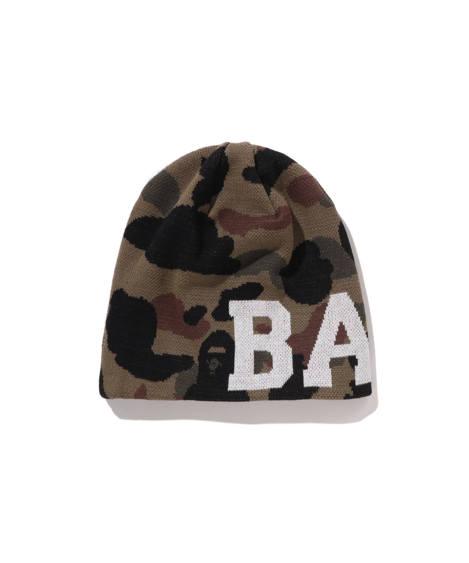 楽天市場】A BATHING APE APE HEAD ONE POINT KNIT CAP M ア