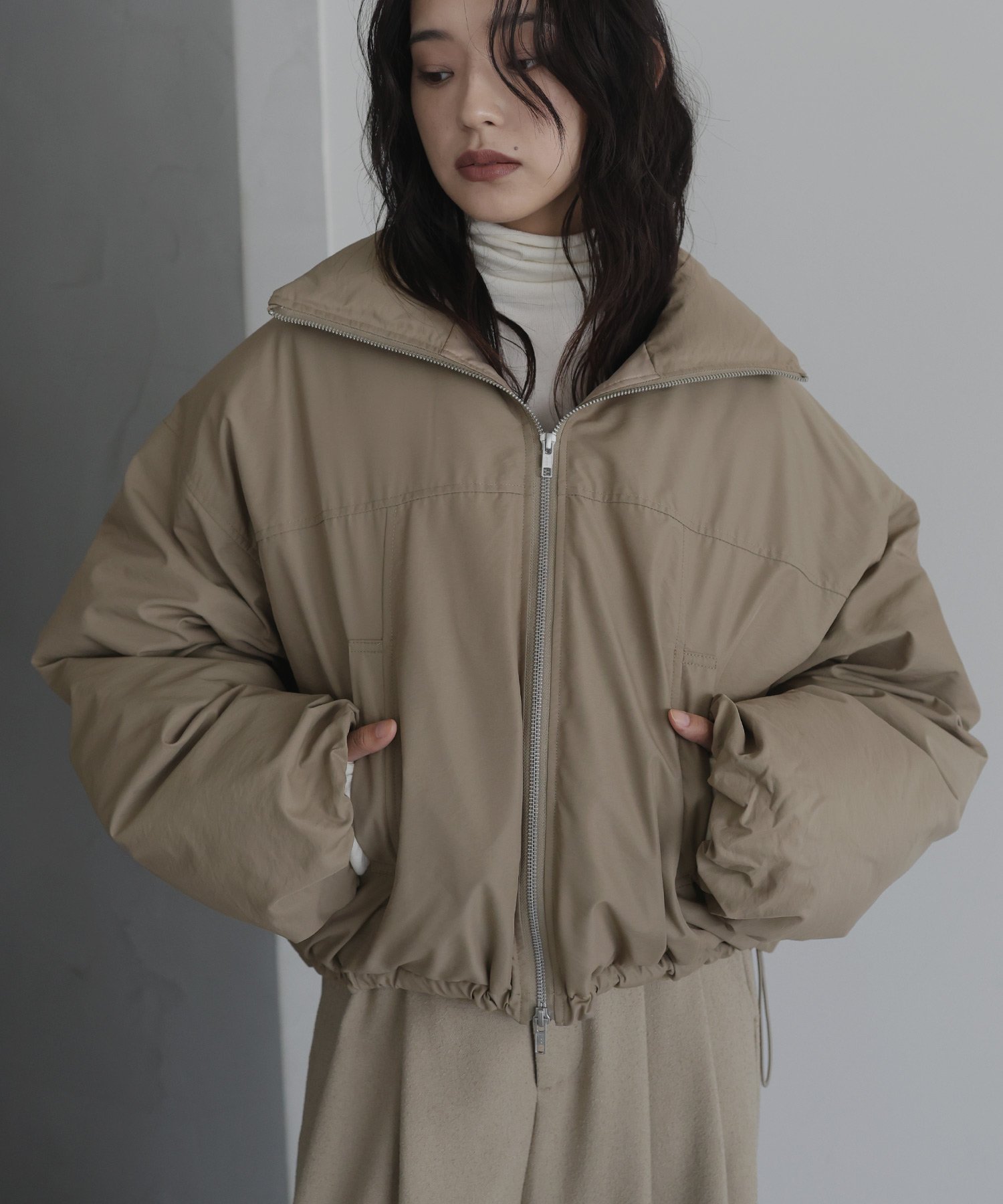 SALE／10%OFF】hellam パディングショートダウンジャケット へラム 