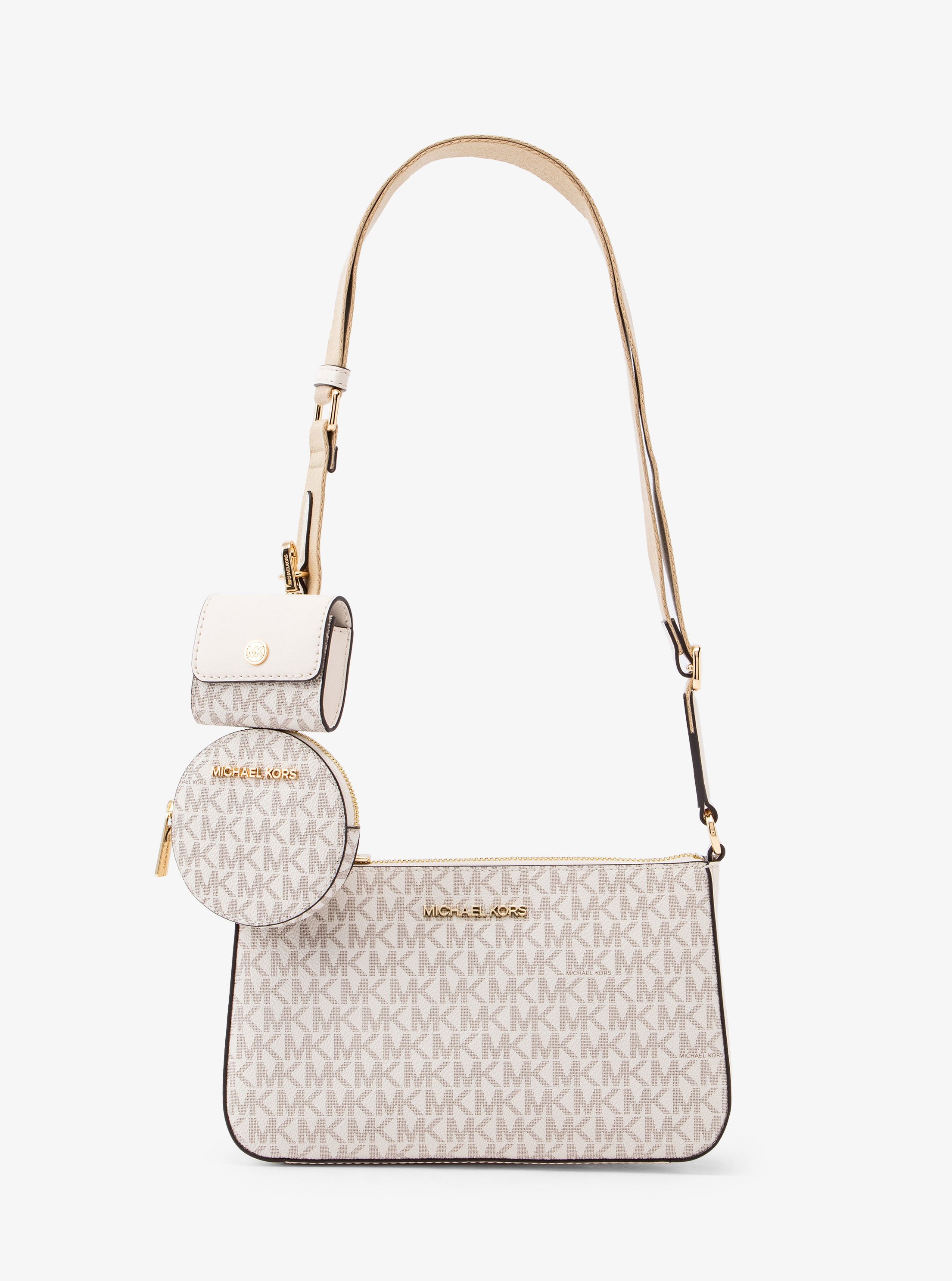 【SALE／78%OFF】MICHAEL KORS JET SET TRAVEL クロスボディ スモール - MKシグネチャー W
