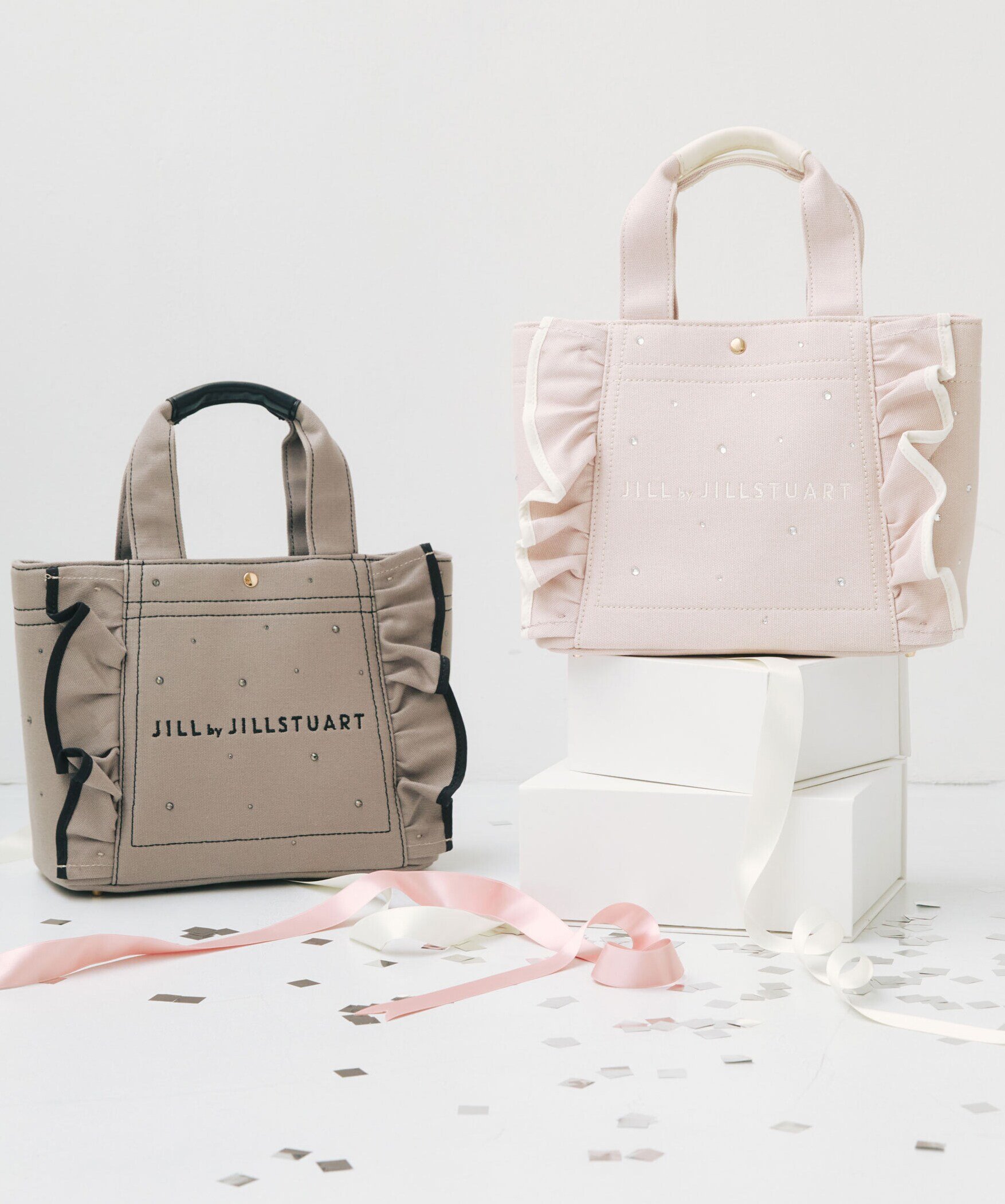 JILL by JILL STUART ビジューフリルトート ジル バイ ジル 