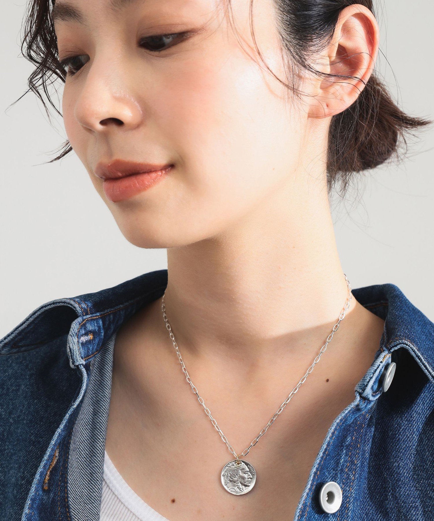 楽天市場】[送料無料]GIGI : [レディース]Roman heart necklace