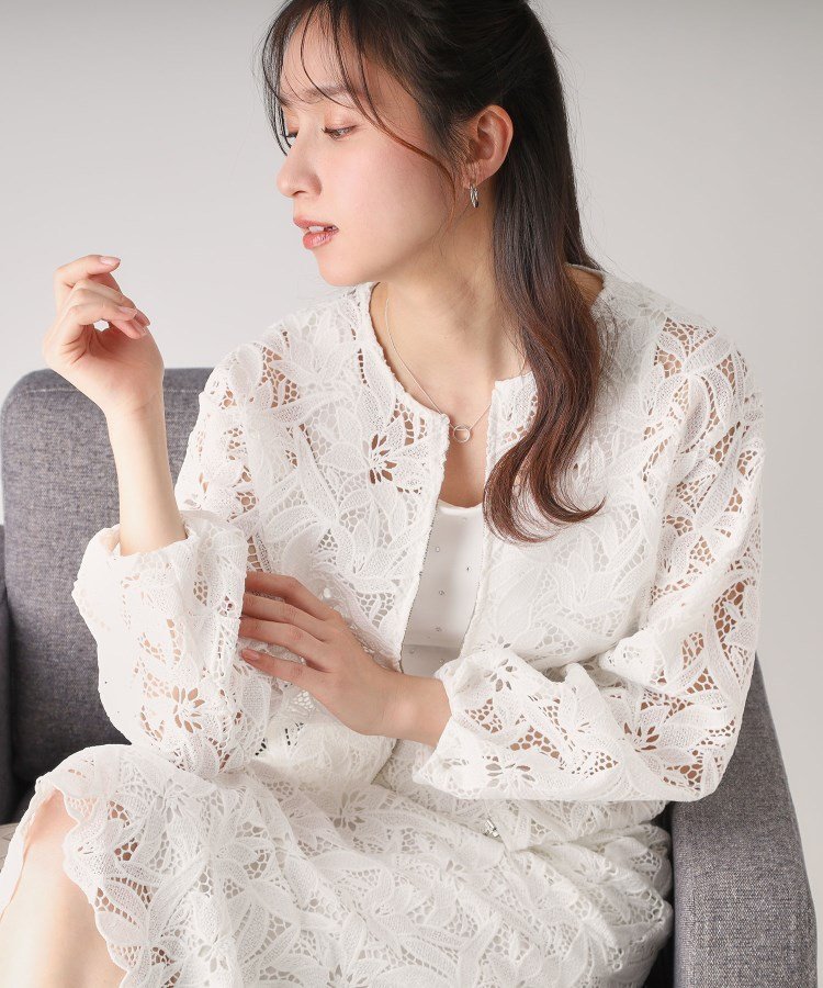 ドゥロワーのレースブルゾン 楽天市場】【SALE／40%OFF】【レース/セットアップ可】華やか
