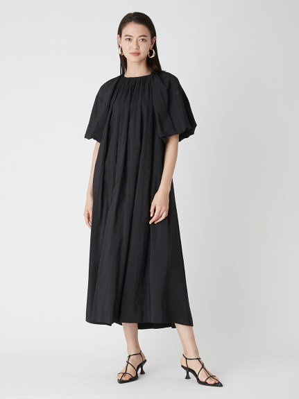 SALE／50%OFF】Mila Owen パフスリーブギャザーフレアワンピース