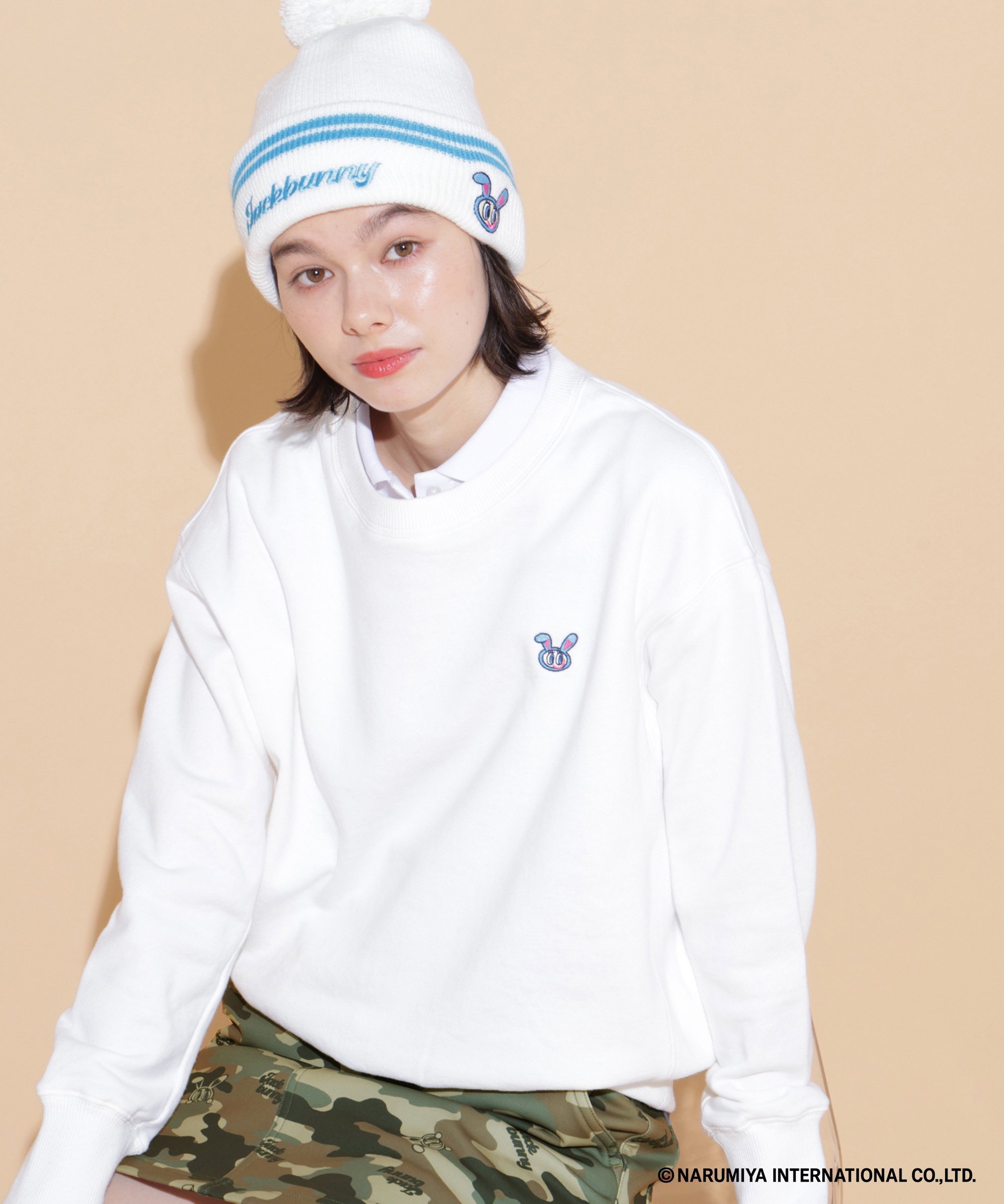 楽天市場】Jack Bunny!! ハイゲージダブルフェイス長袖スウェット