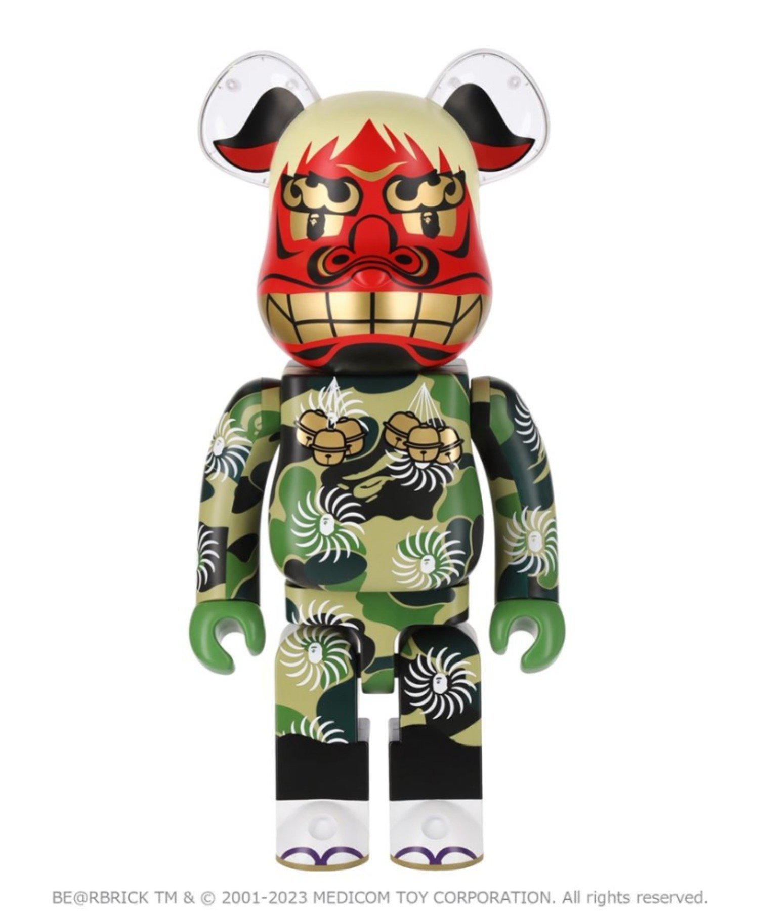 楽天市場】ベアブリック BE@RBRICK 伊藤若冲「百花図」 100