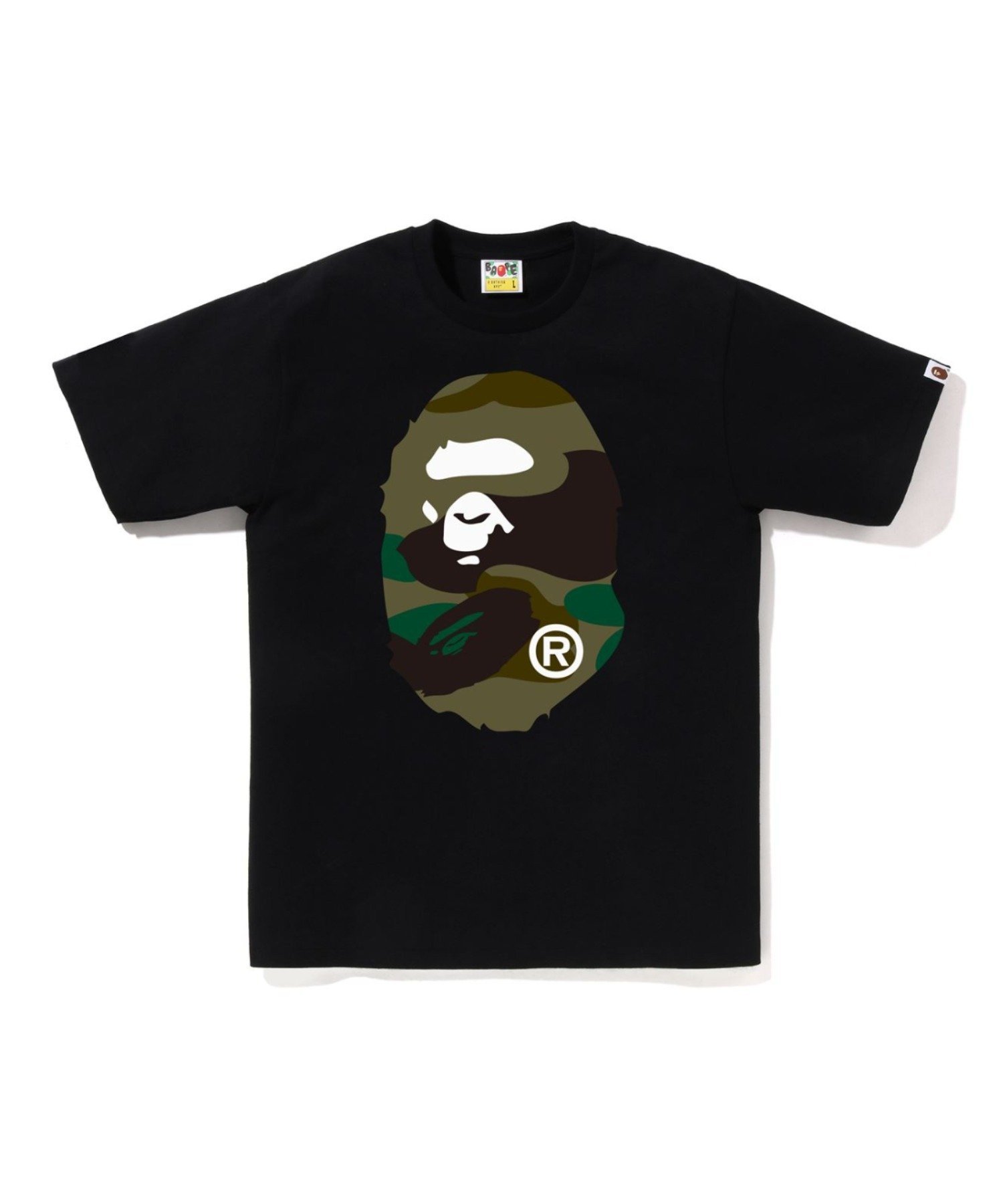 最短当日発送 A BATHING APE 半袖 Tシャツ ABC CAMO COLLEG A BATHING APE tシャツ ABC CAMO COLLEGE ATS TEE メンズ
