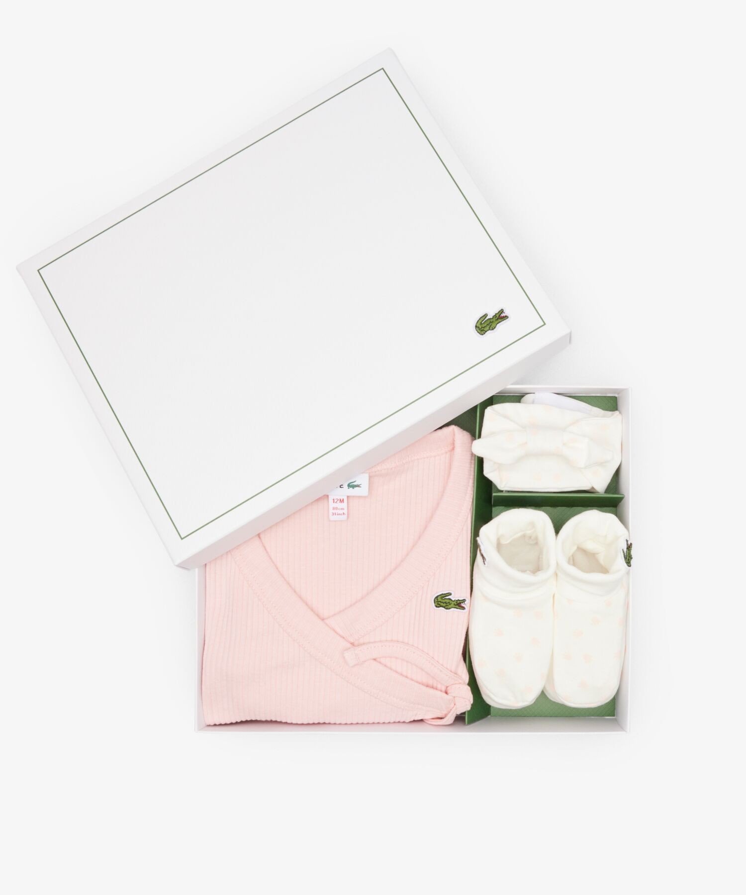 LACOSTEぬいぐるみ　⭐︎即日発送⭐︎ 楽天市場】LACOSTE ギフトセット □4J7441_4J7442-MG【ベビー トップス